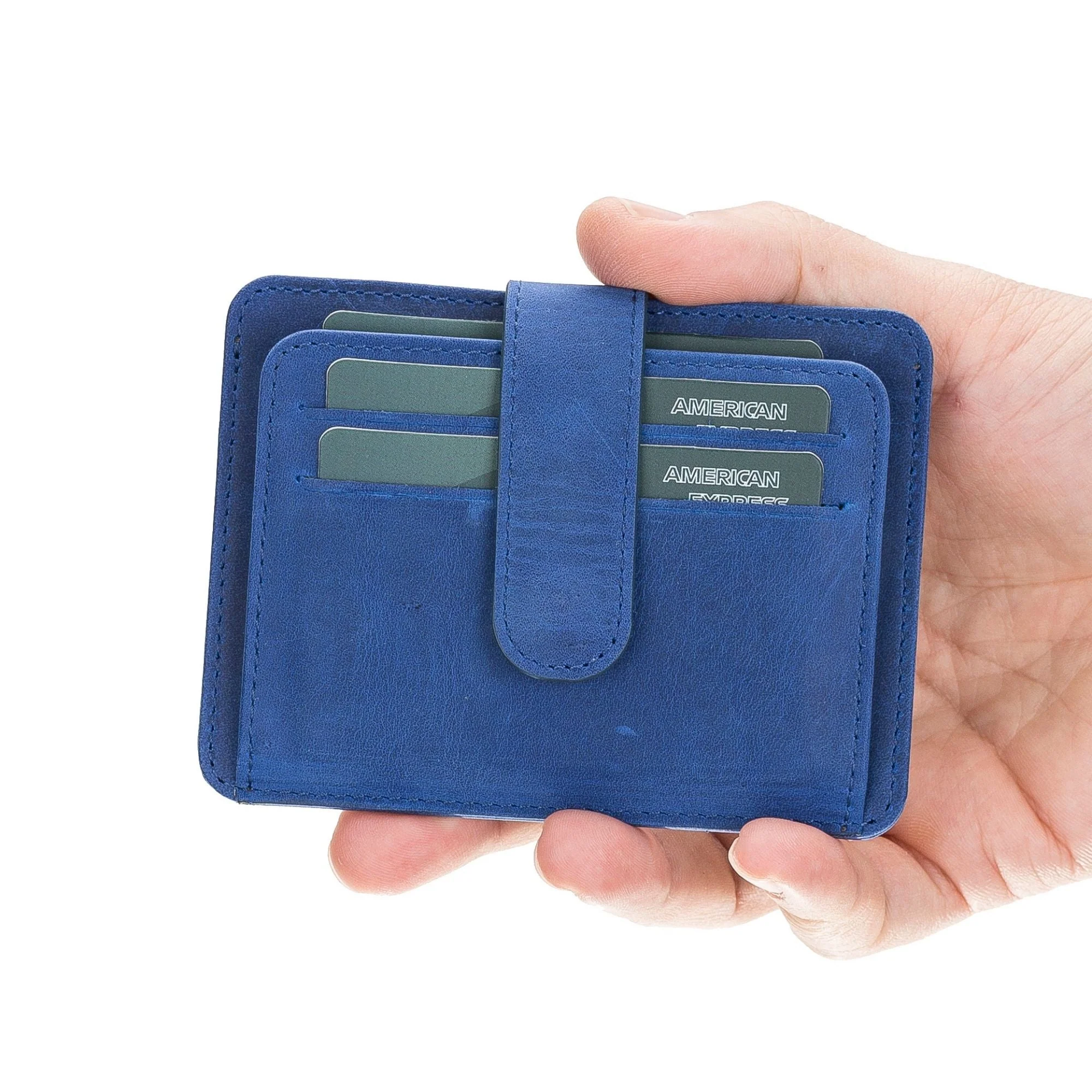 Cortez Handcrafted Leather Slim Wallet with Card Holder - Image 19