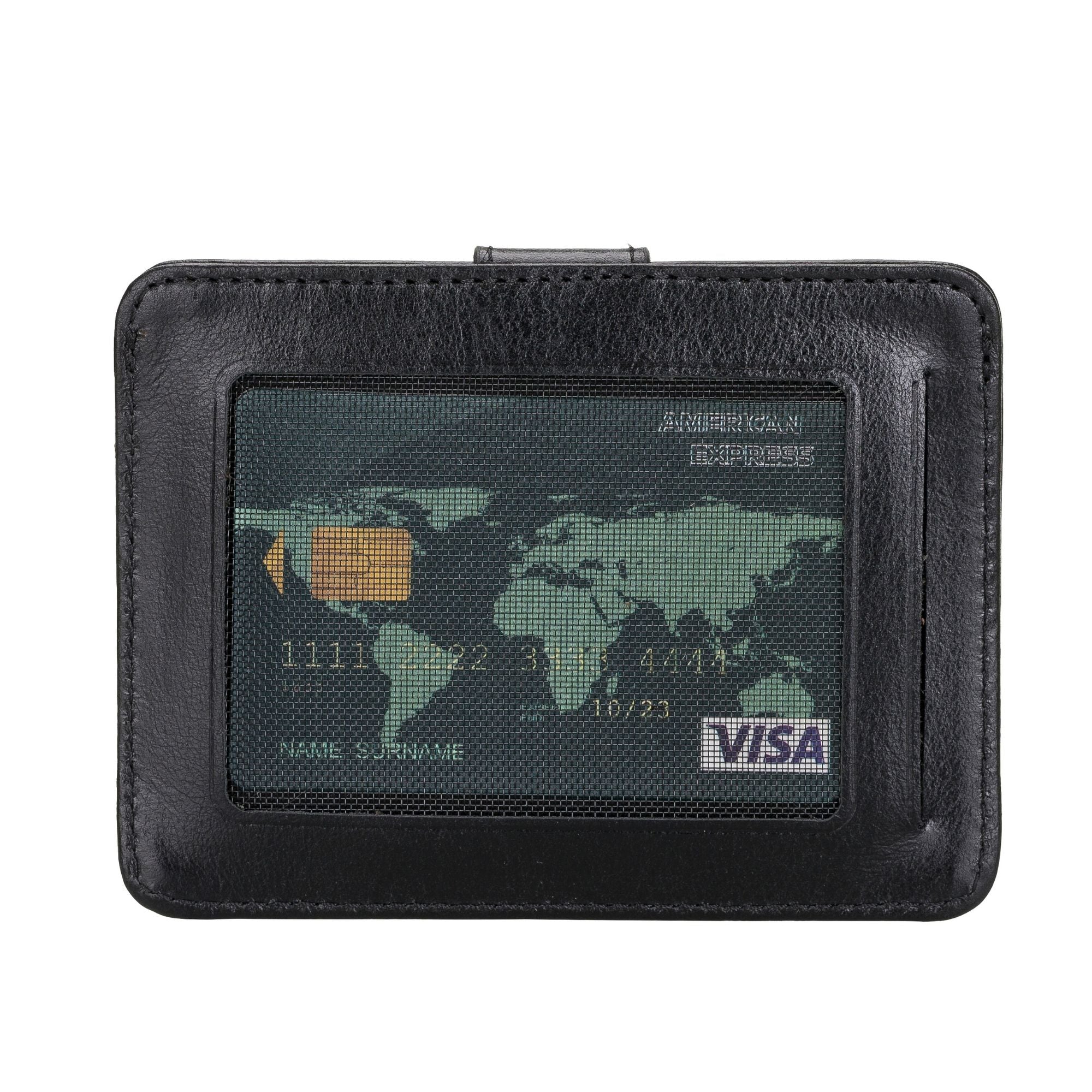 Cortez Handcrafted Leather Slim Wallet with Card Holder - Image 28