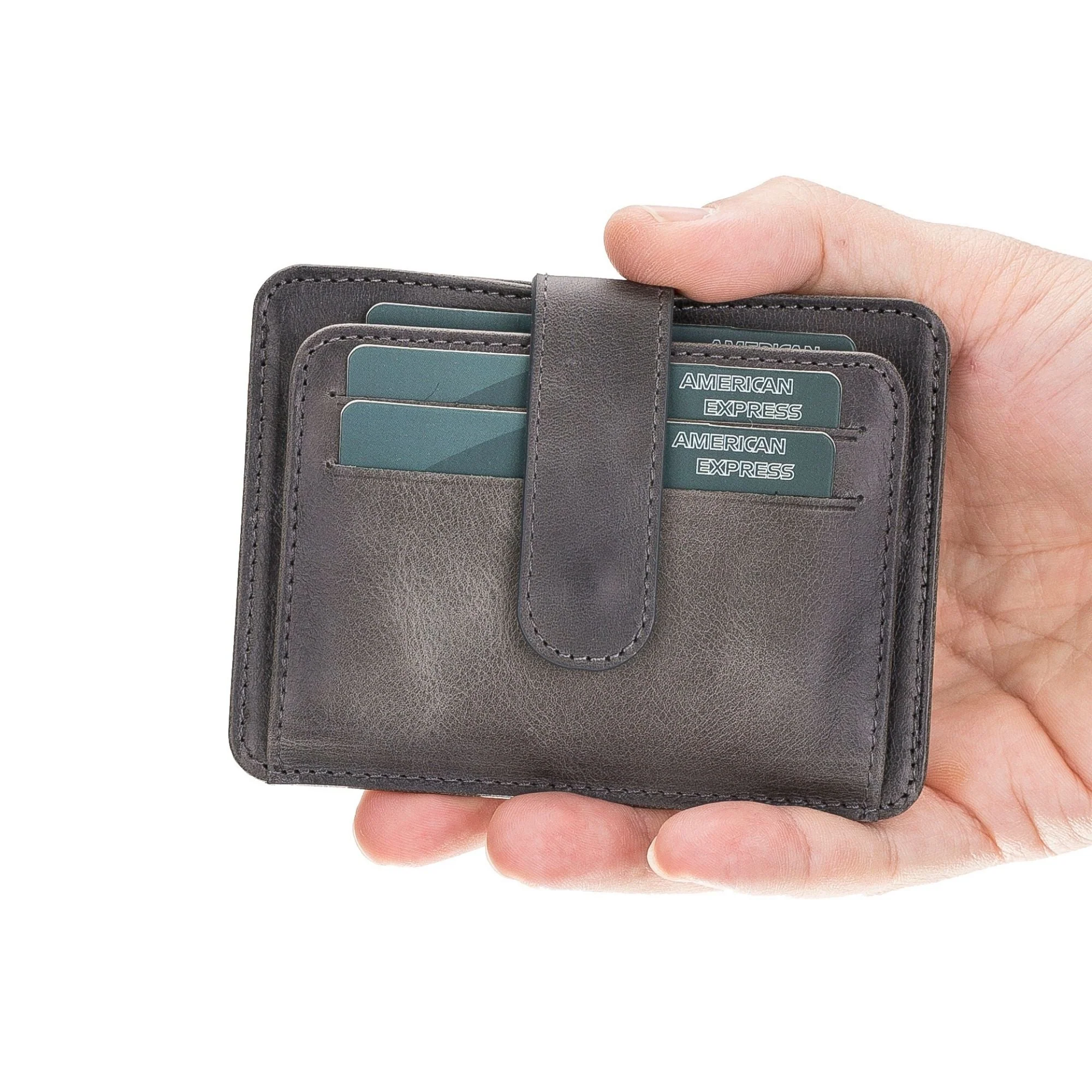 Cortez Handcrafted Leather Slim Wallet with Card Holder - Image 31