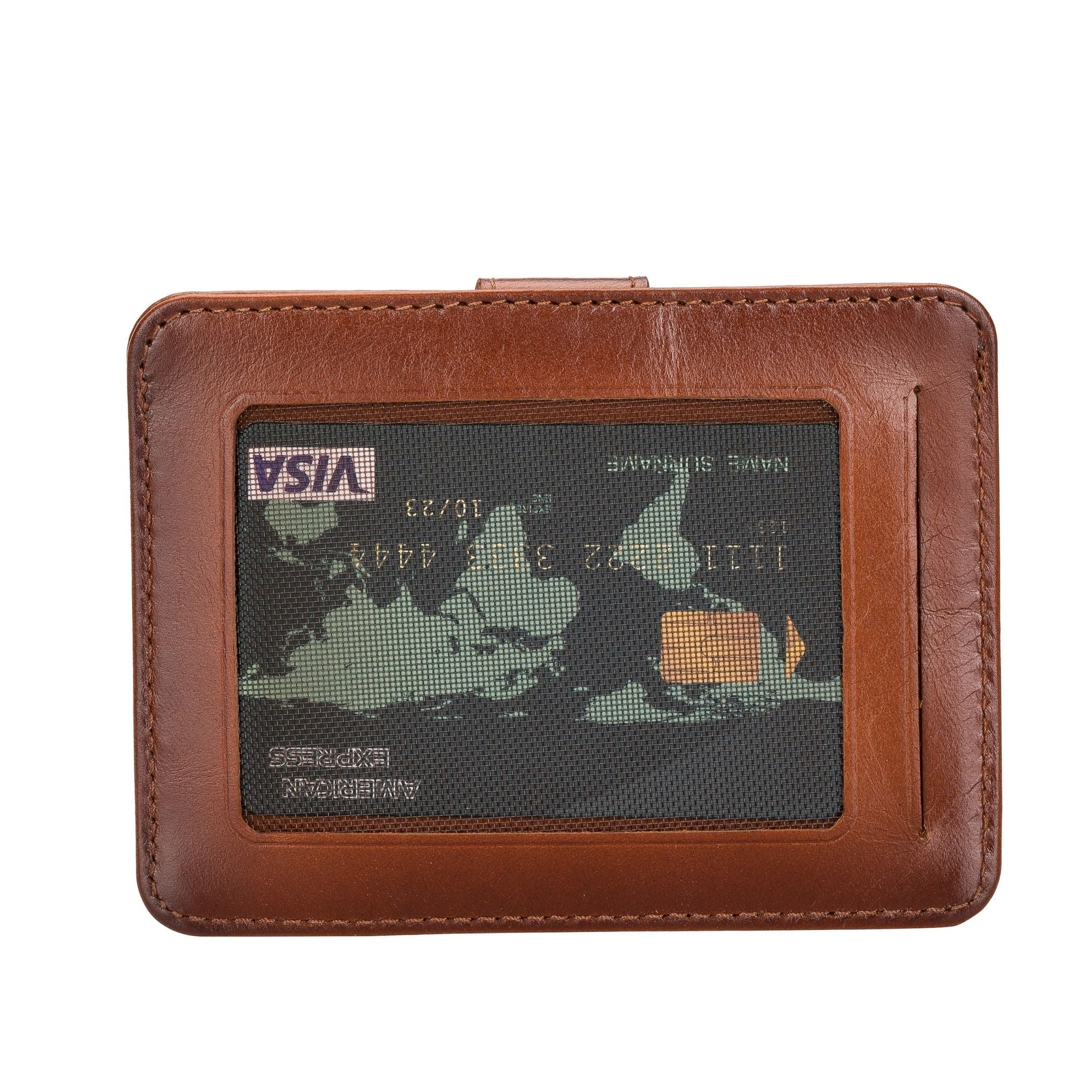 Cortez Handcrafted Leather Slim Wallet with Card Holder - Image 4