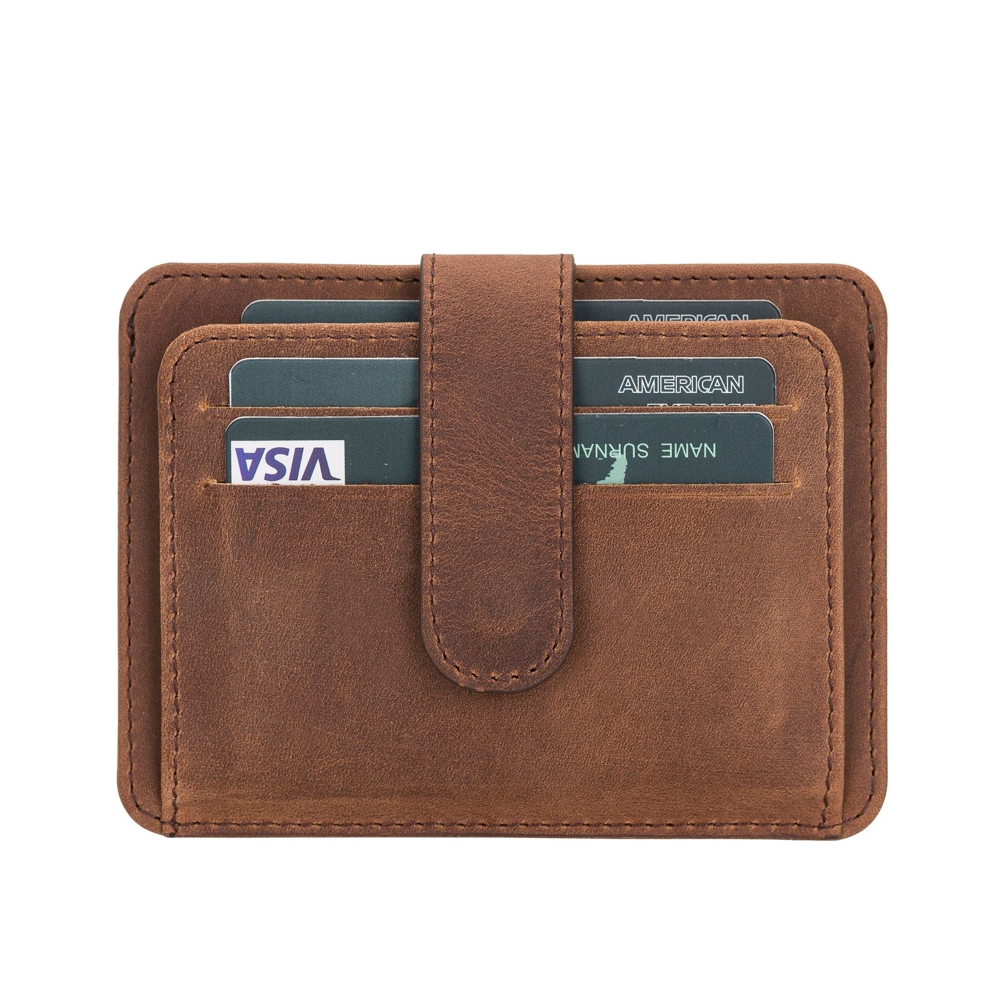 Cortez Handcrafted Leather Slim Wallet with Card Holder - Image 45