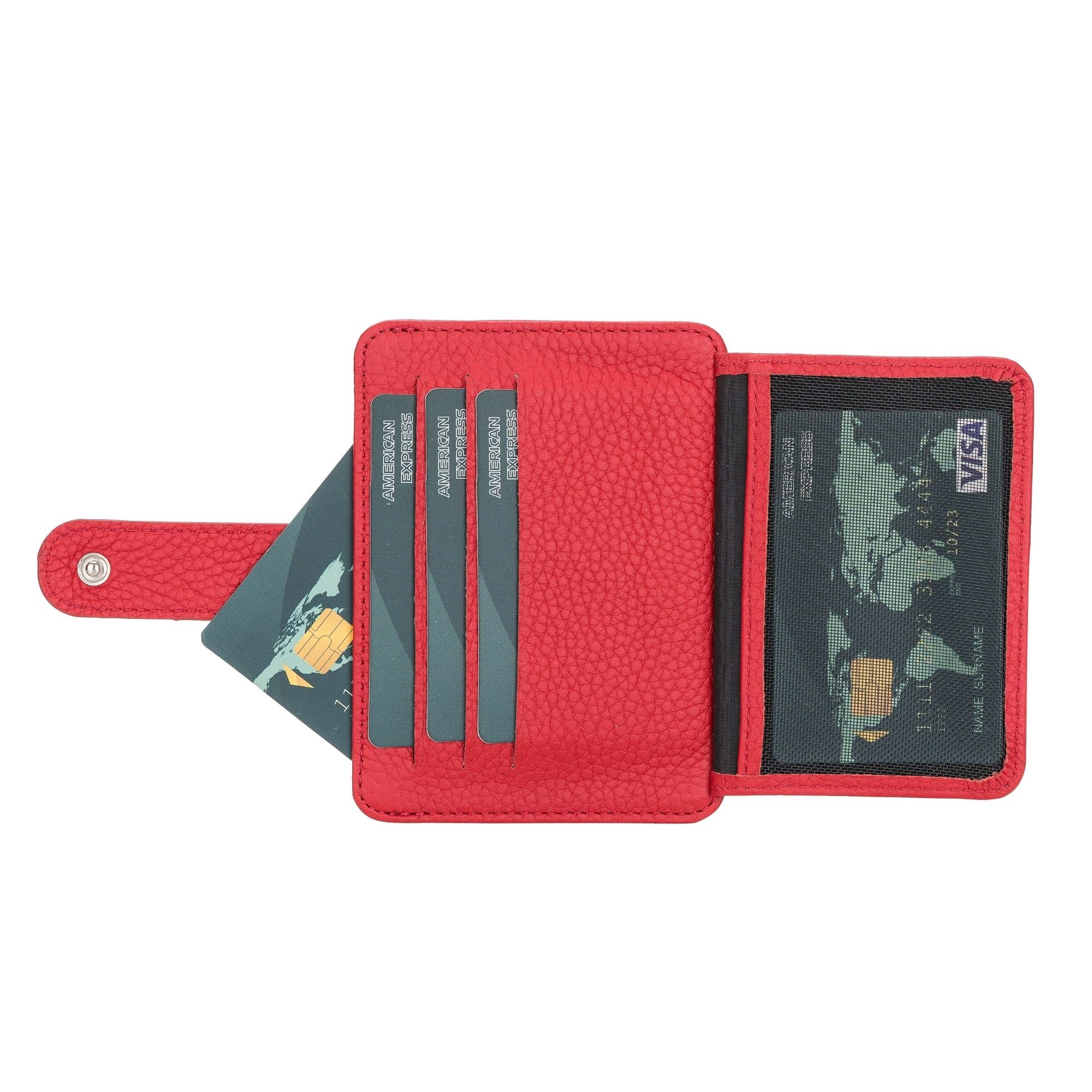 Cortez Handcrafted Leather Slim Wallet with Card Holder - Image 8