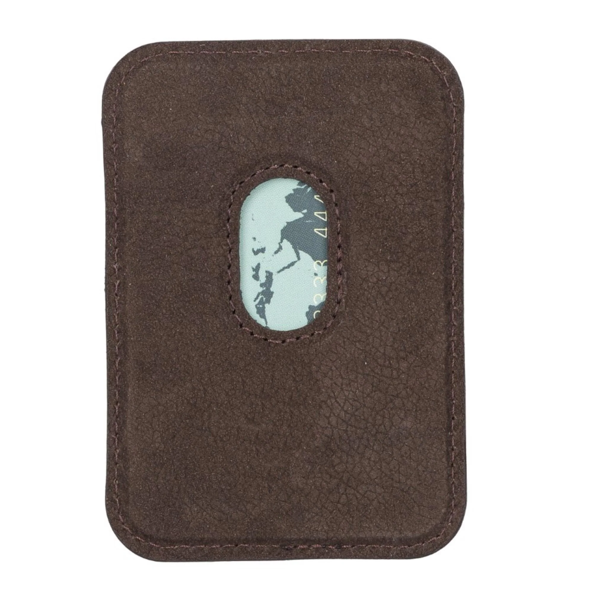 Cortland Full-Grain Leather Card Holder Wallet with Magnet - Image 14