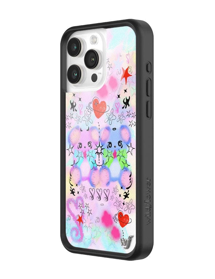 Cotton Candy Teddies iPhone Case - Image 2