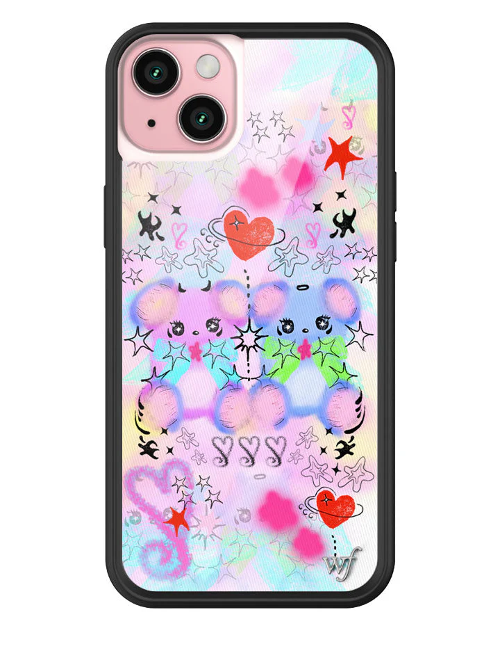 Cotton Candy Teddies iPhone Case - Image 3