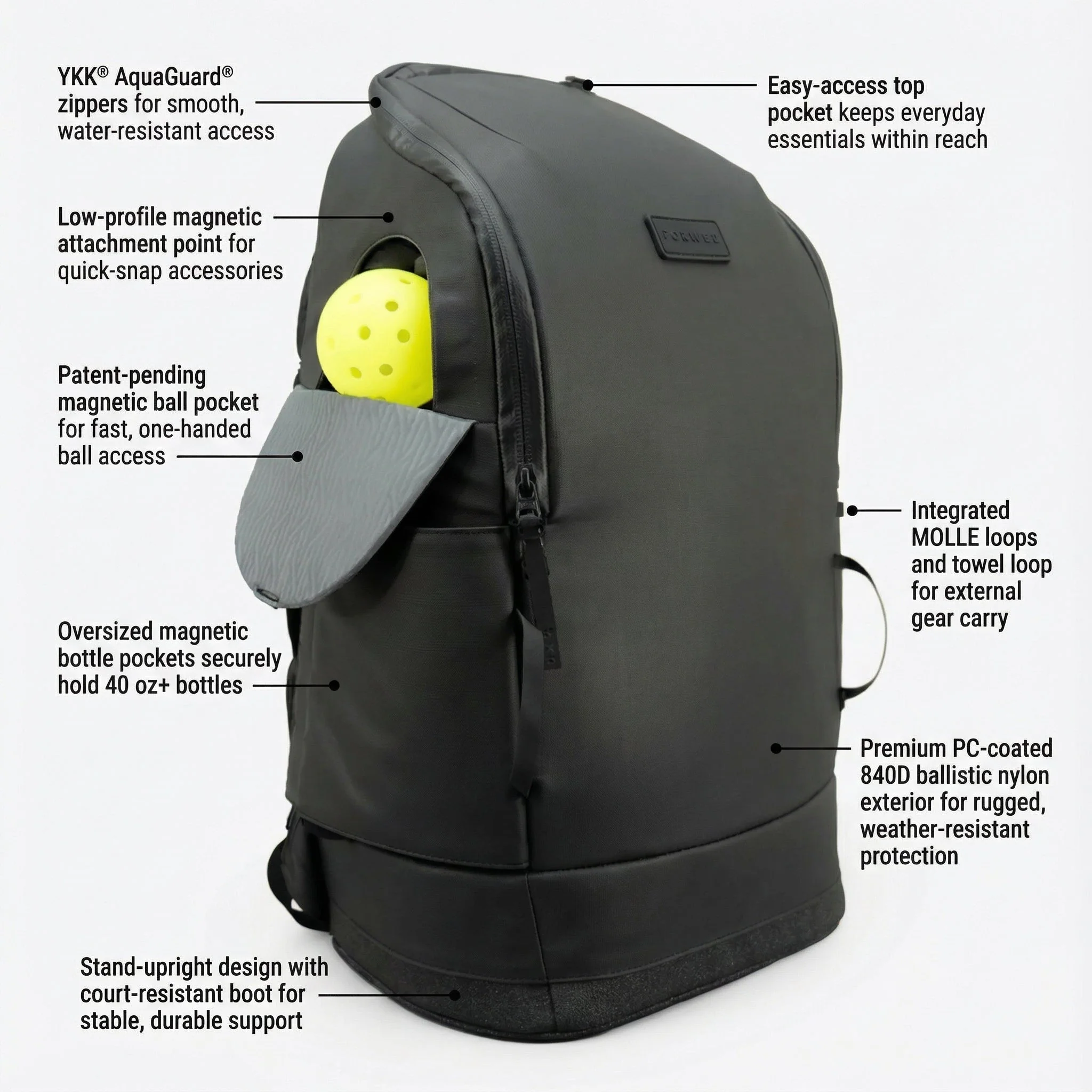 Court Caddy Pickleball Bag - Image 3