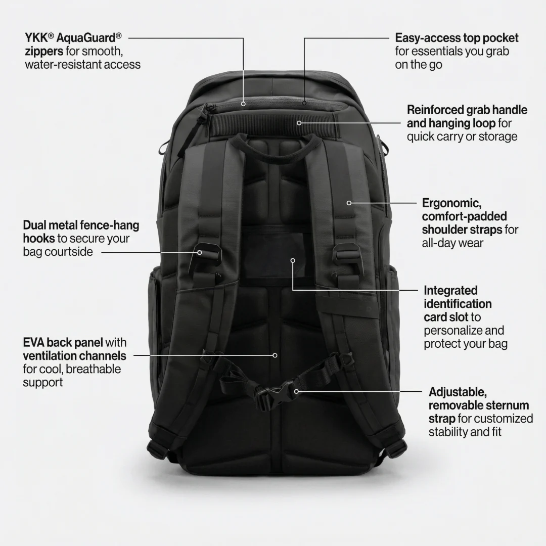 Court Caddy Pickleball Bag - Image 4