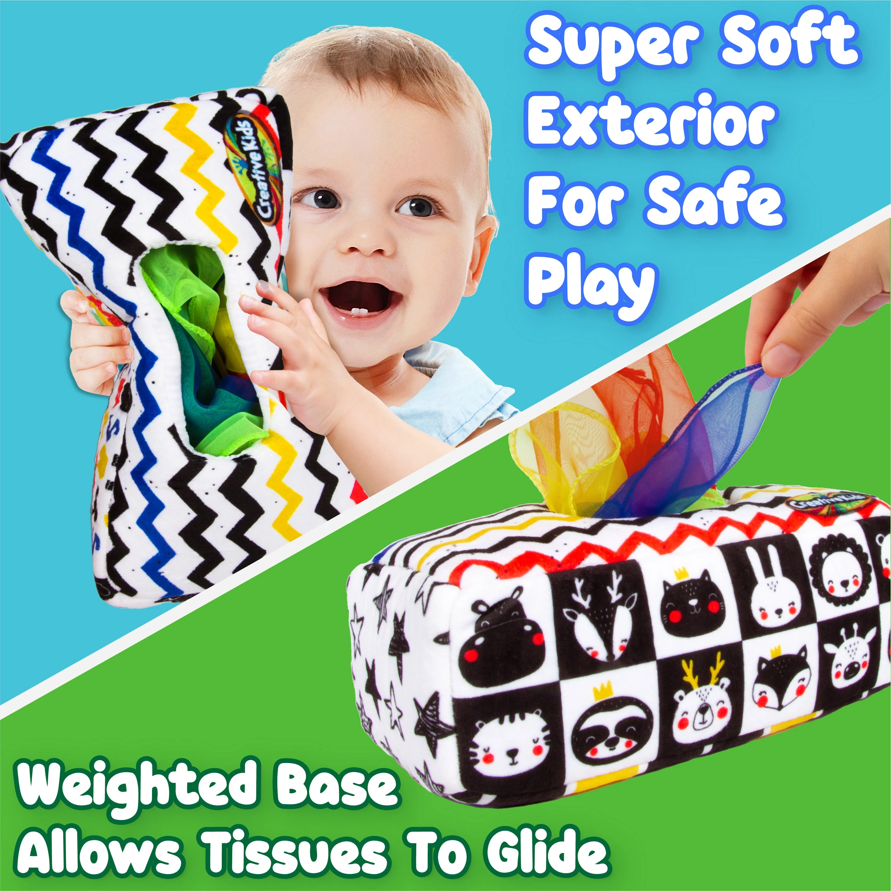 Creative Kids Pull Along Sensory Box - Image 2