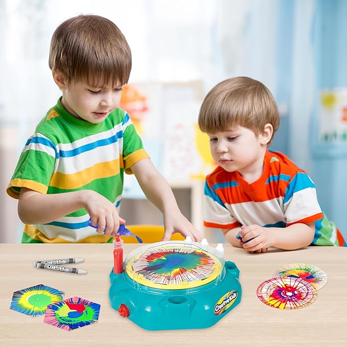 Creative Kids Spin Art Machine in Aqua Blue! Top Rated for Quality and Ease of use! - Image 6