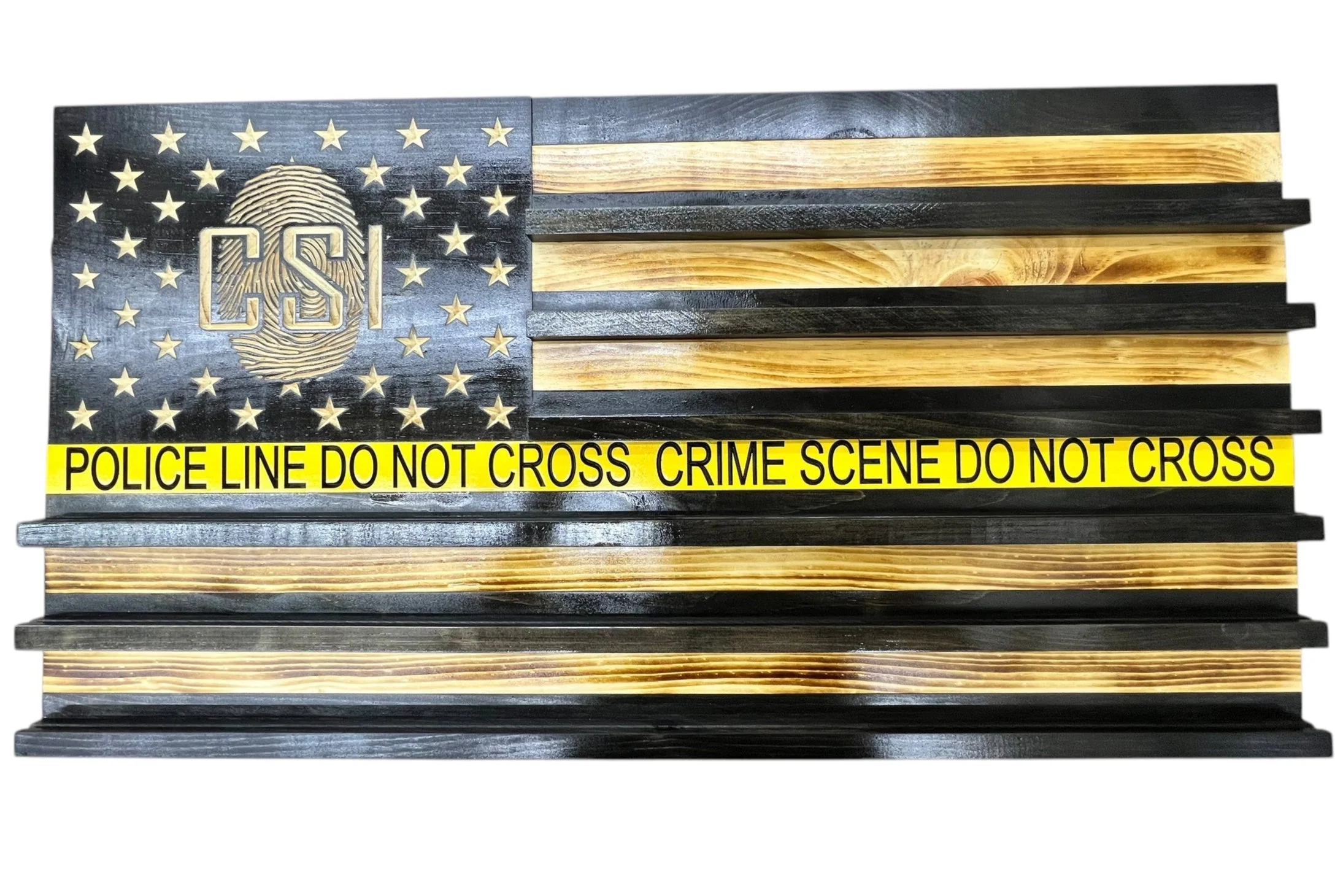 Custom Challenge Coin Display American Flag with Engraved Badge and Personalization - Image 12
