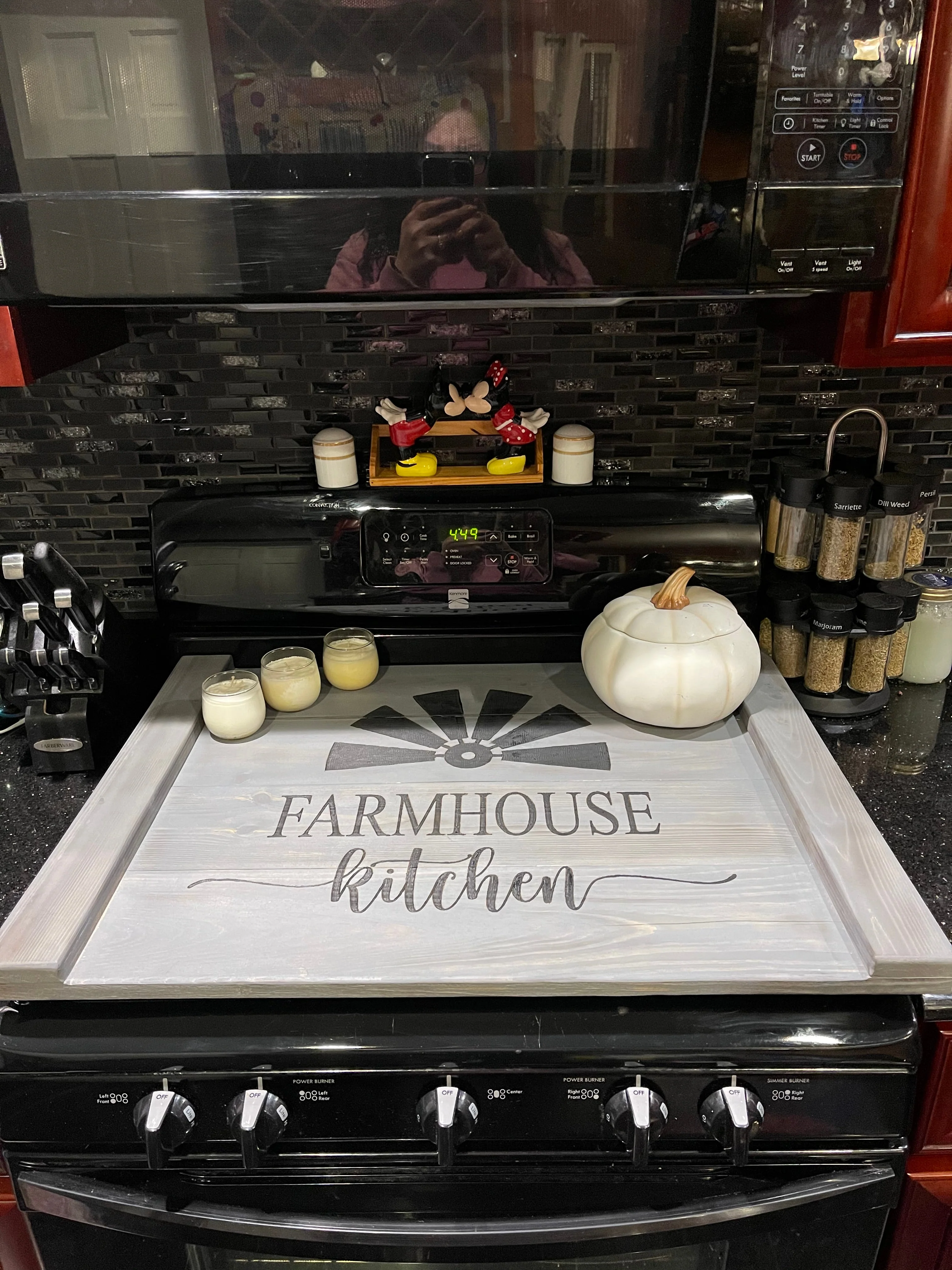 Custom Noodle Board/Stove Top Cover with Engraving - Image 16