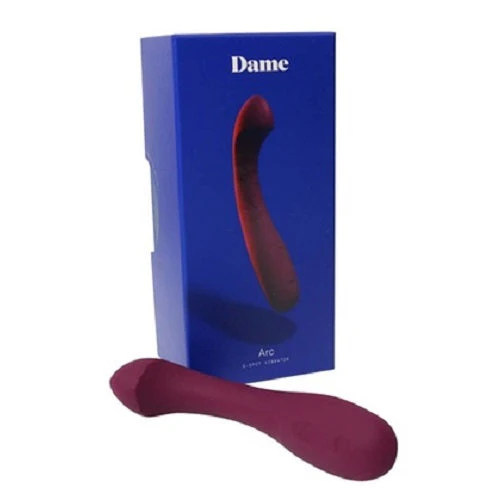 Dame Products Arc Curved Massager for Women - 5 Intensity Levels, Waterproof - Image 3