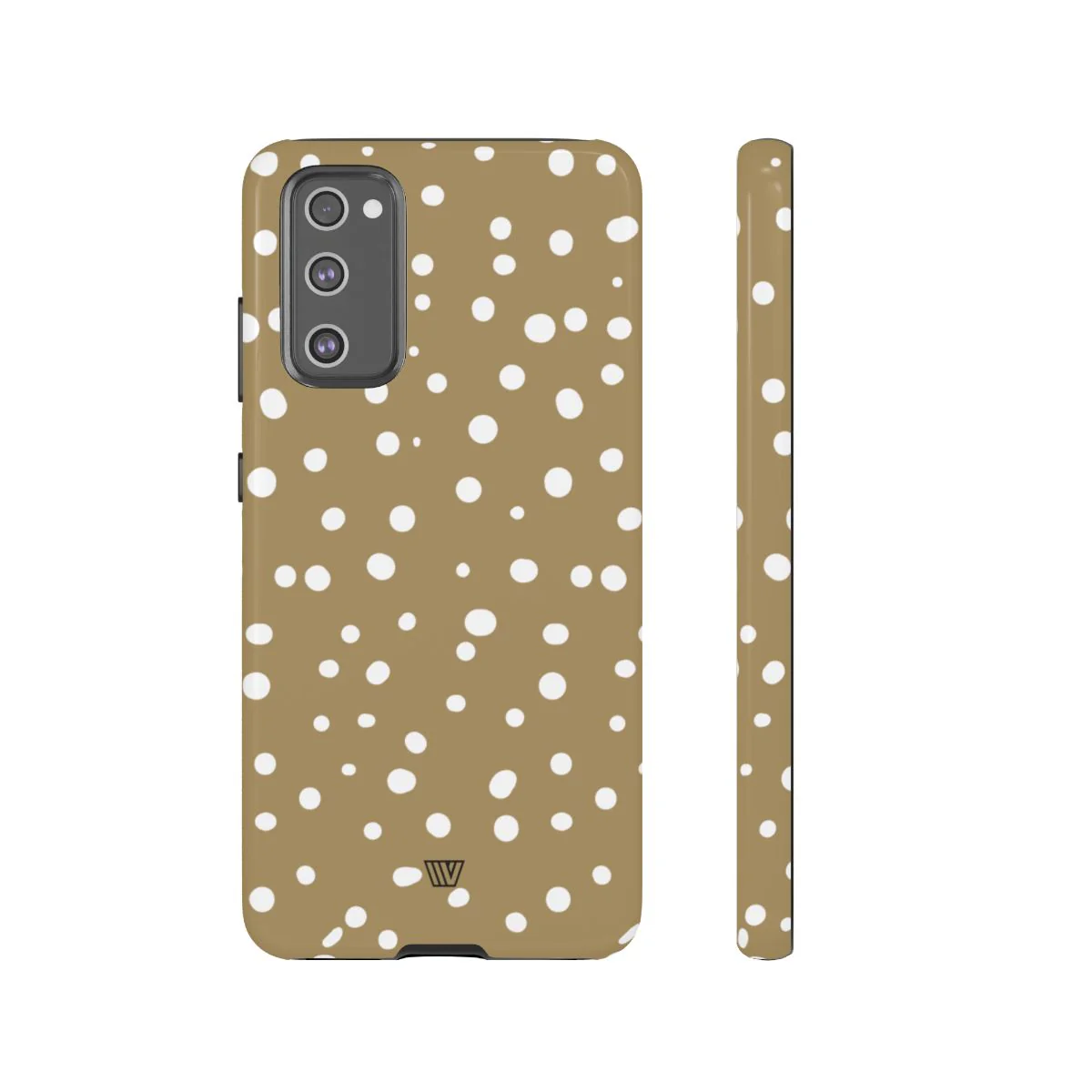 DARK BEIGE DOTS | Tough Phone Case - Image 102