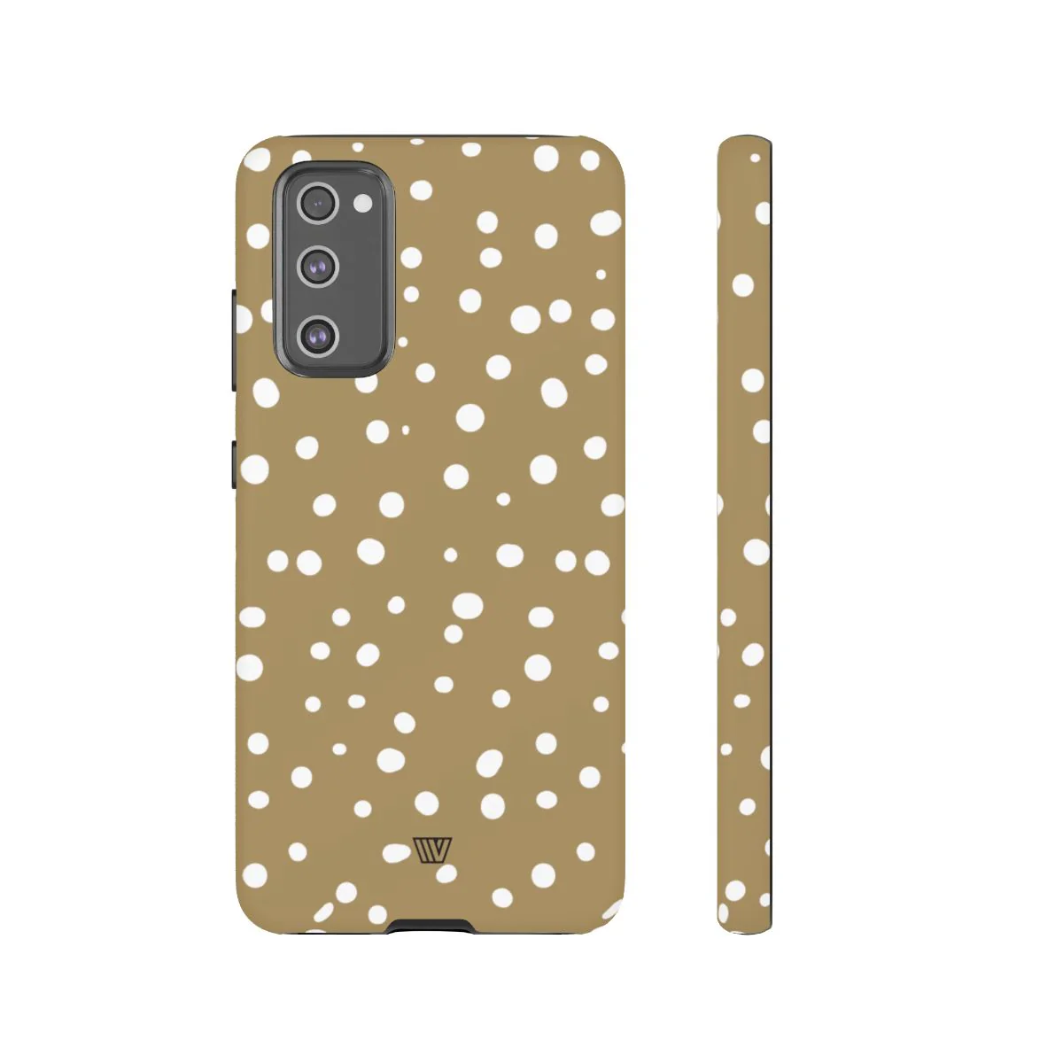 DARK BEIGE DOTS | Tough Phone Case - Image 103