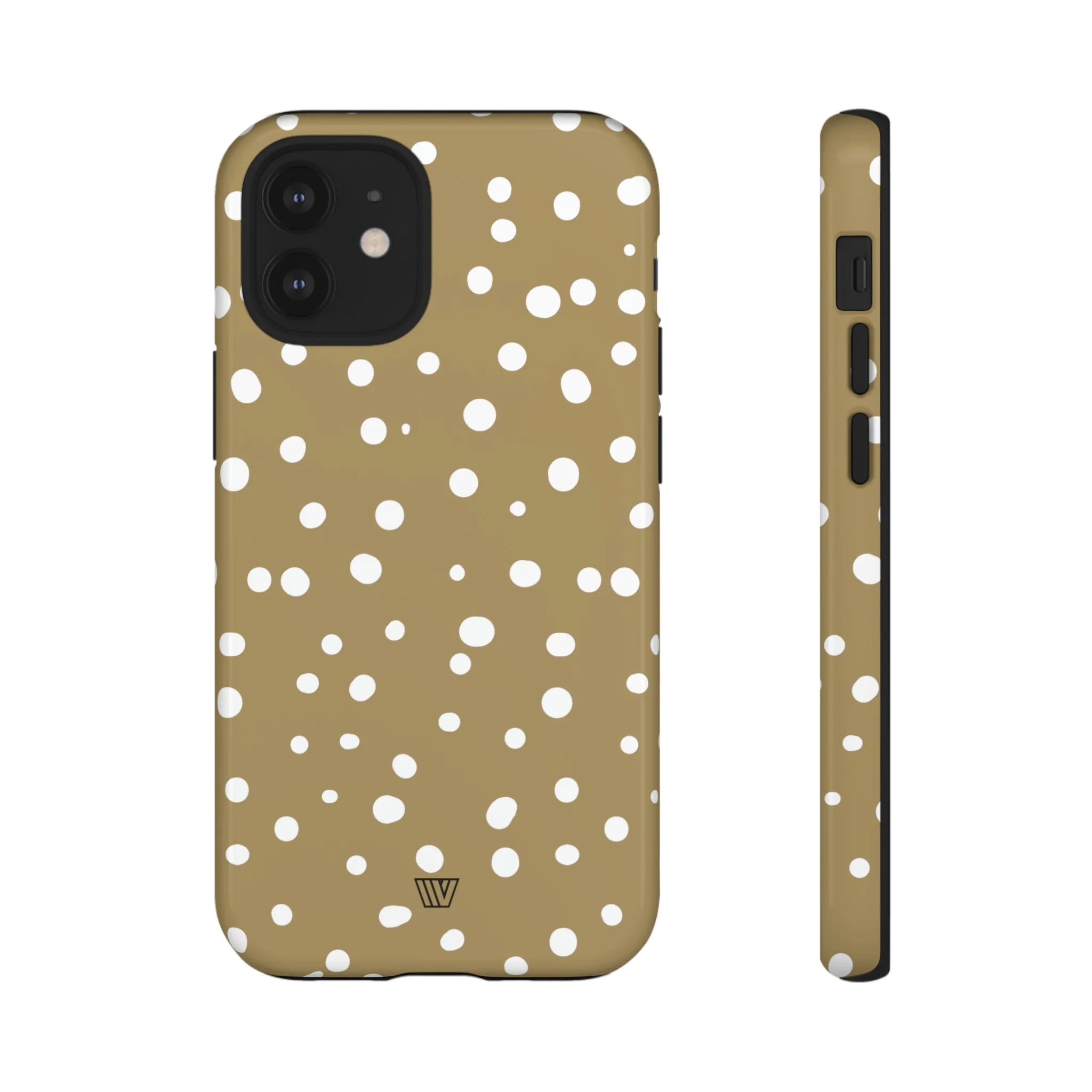DARK BEIGE DOTS | Tough Phone Case - Image 13