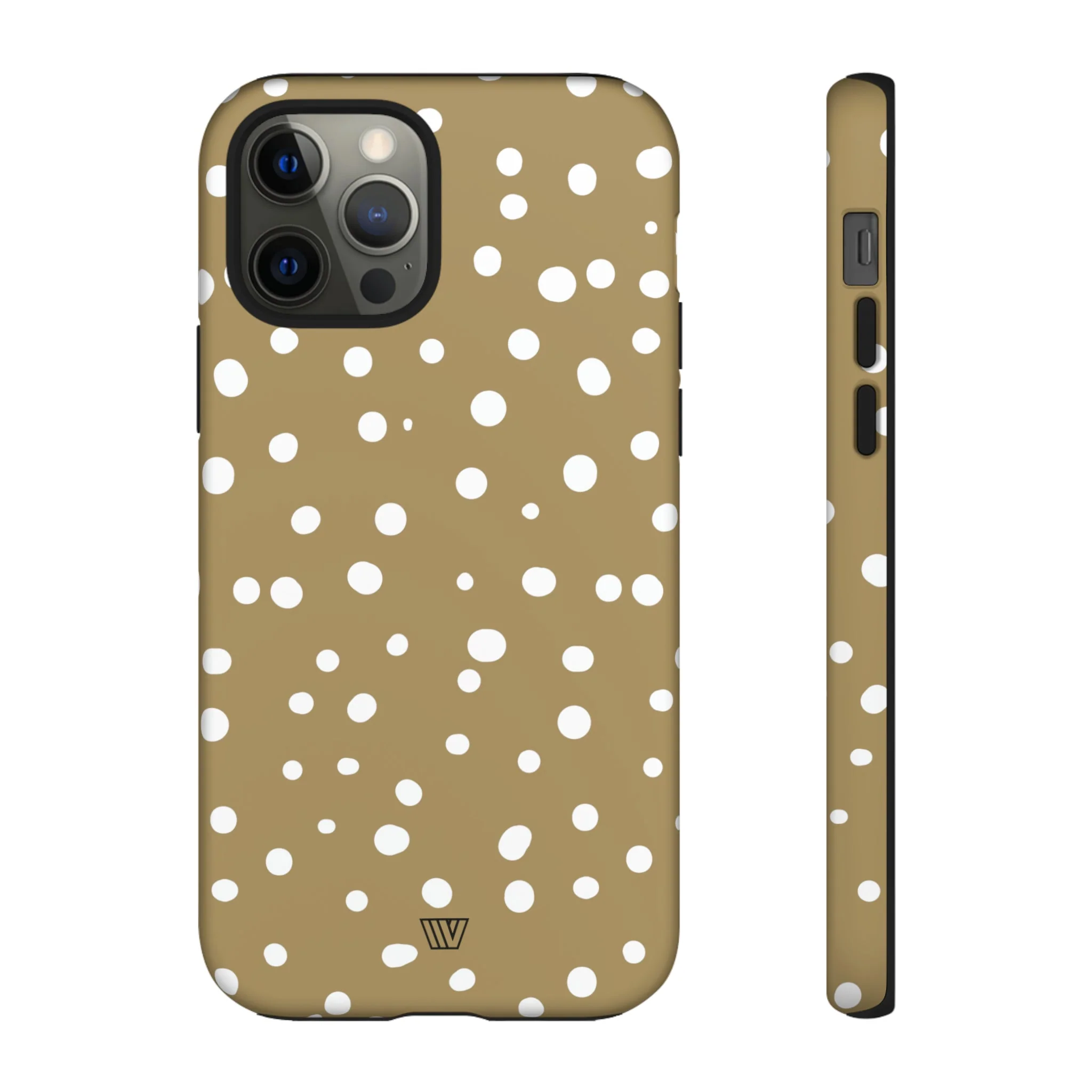 DARK BEIGE DOTS | Tough Phone Case - Image 16
