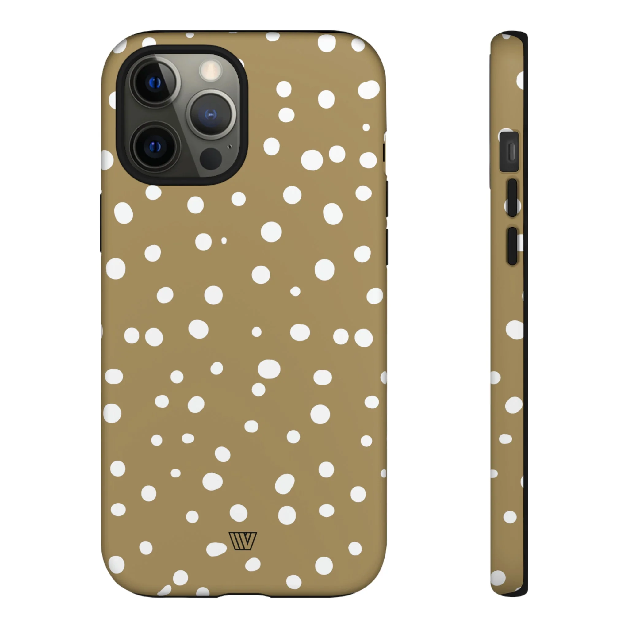 DARK BEIGE DOTS | Tough Phone Case - Image 18