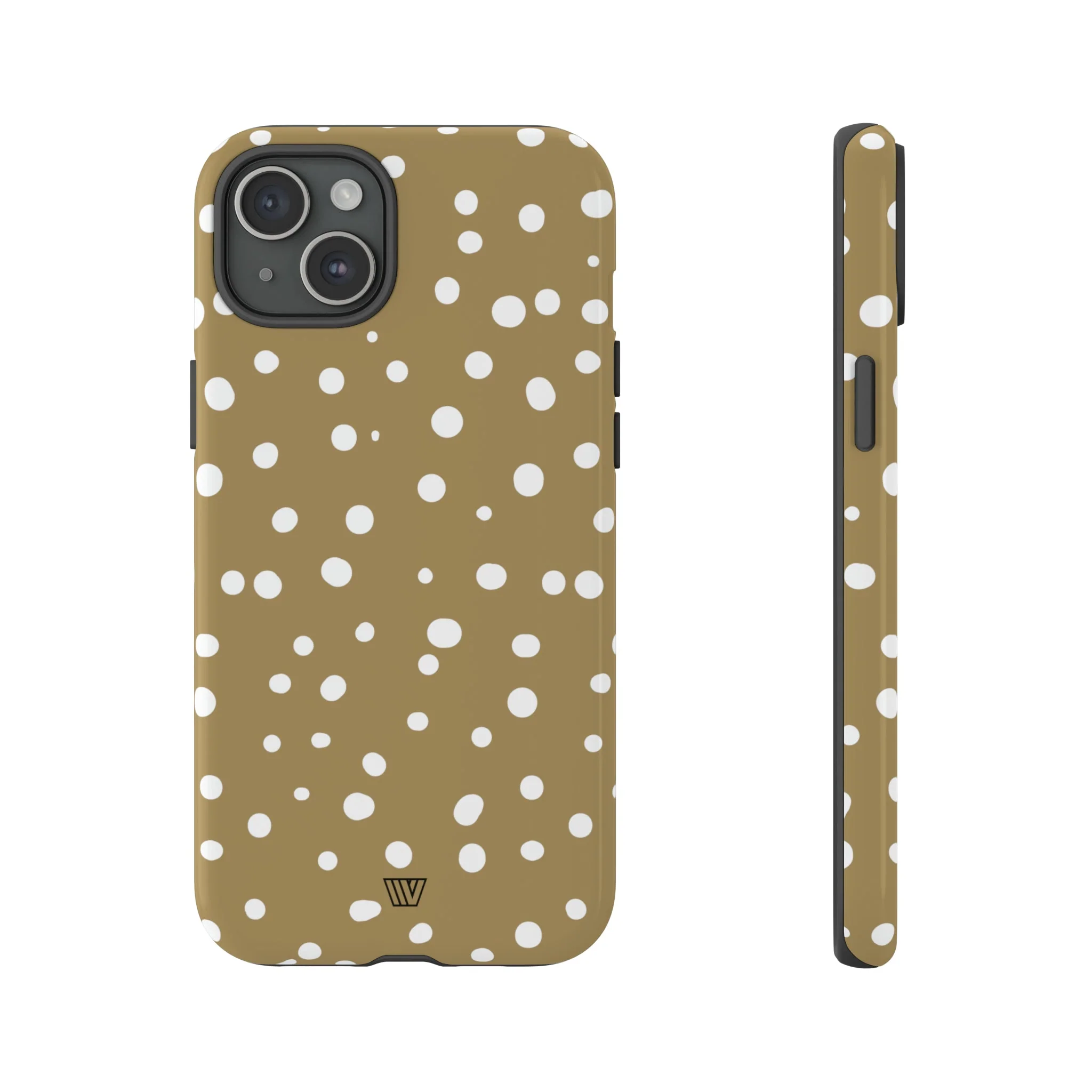 DARK BEIGE DOTS | Tough Phone Case - Image 19
