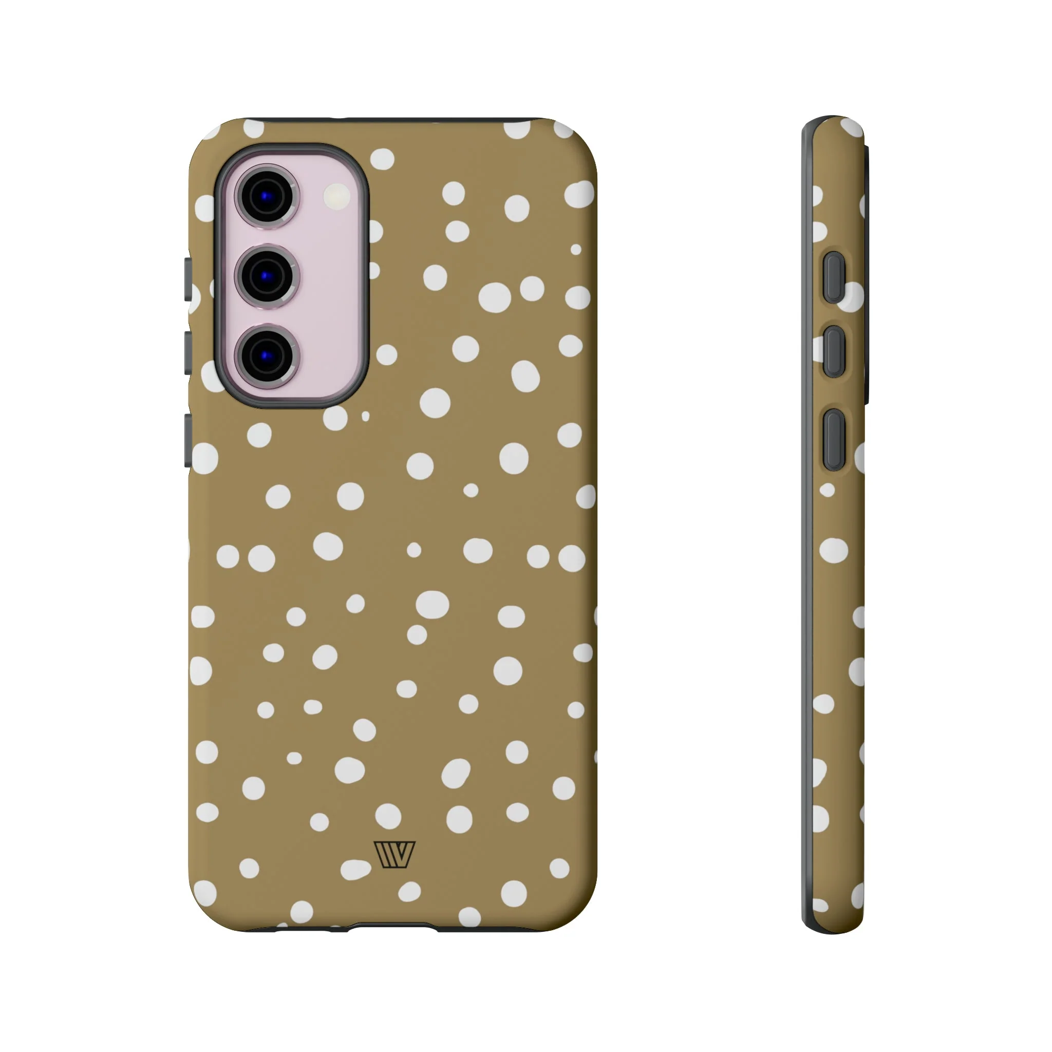 DARK BEIGE DOTS | Tough Phone Case - Image 35