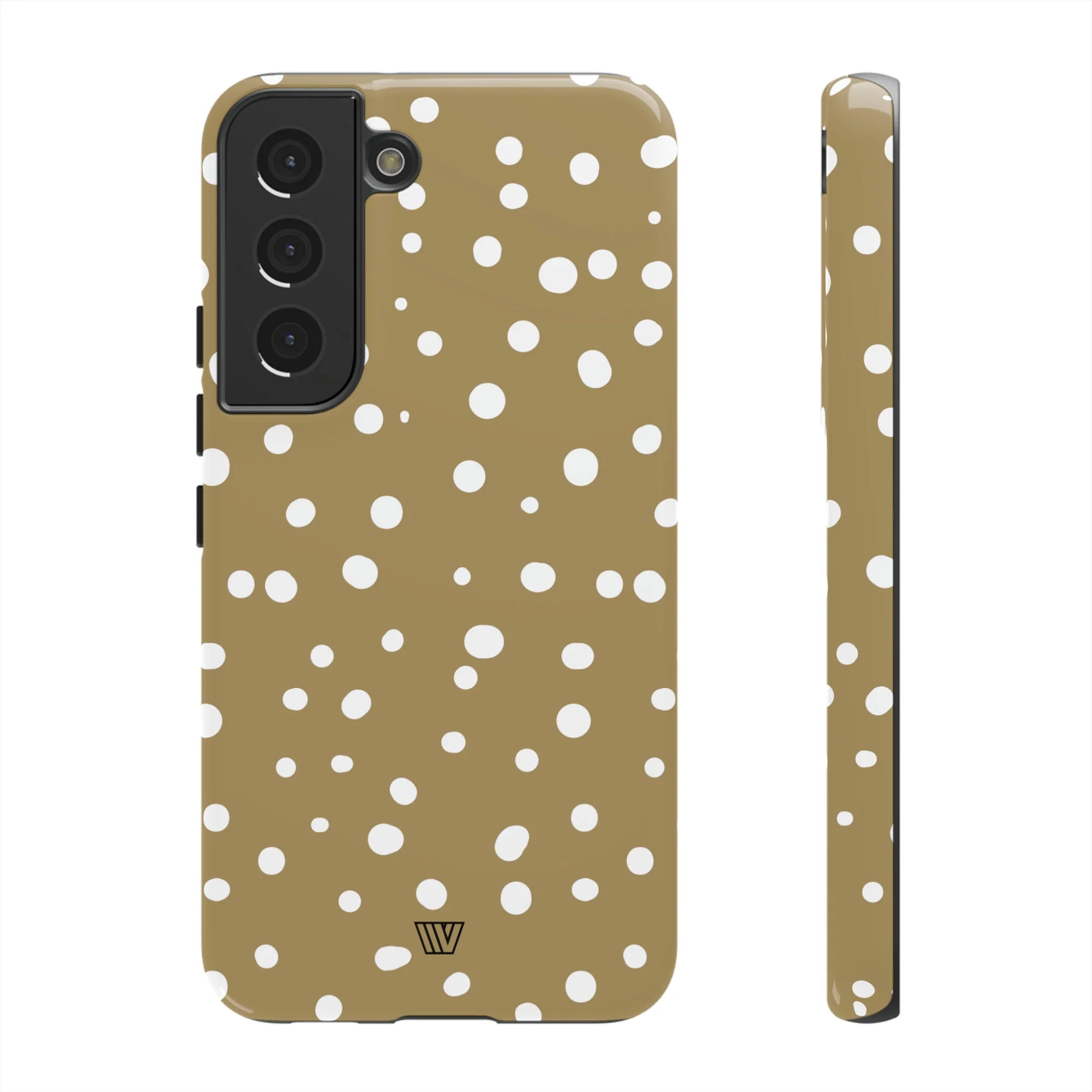 DARK BEIGE DOTS | Tough Phone Case - Image 38