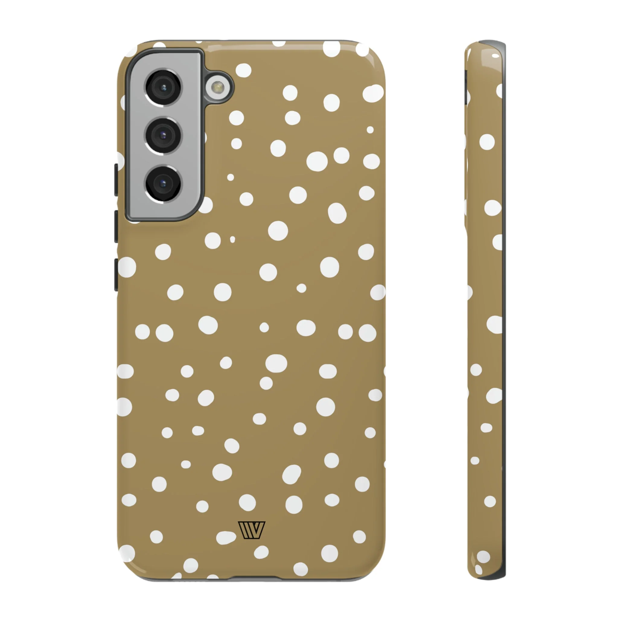 DARK BEIGE DOTS | Tough Phone Case - Image 40
