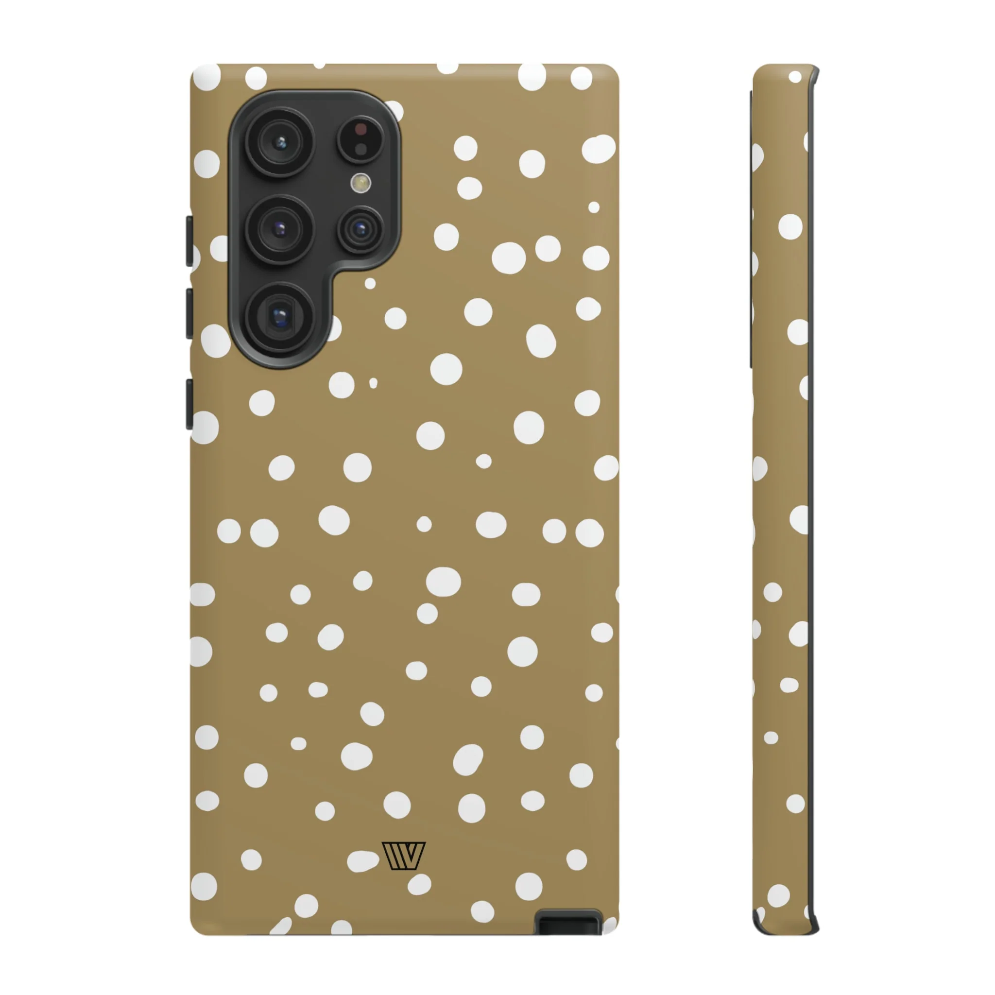 DARK BEIGE DOTS | Tough Phone Case - Image 43