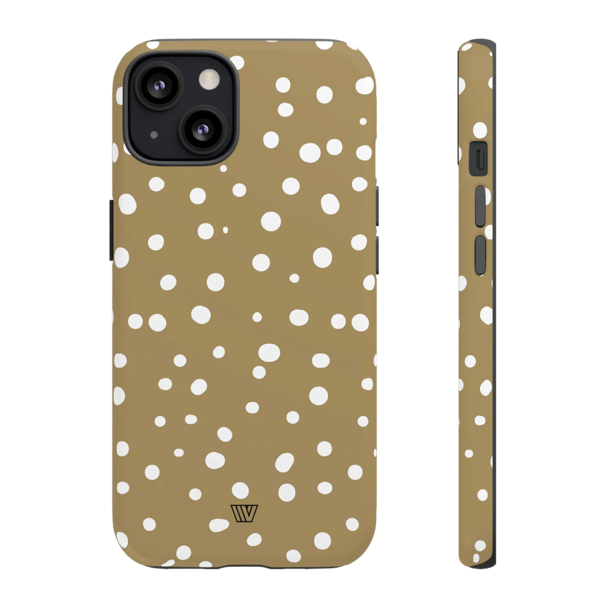 DARK BEIGE DOTS | Tough Phone Case - Image 53