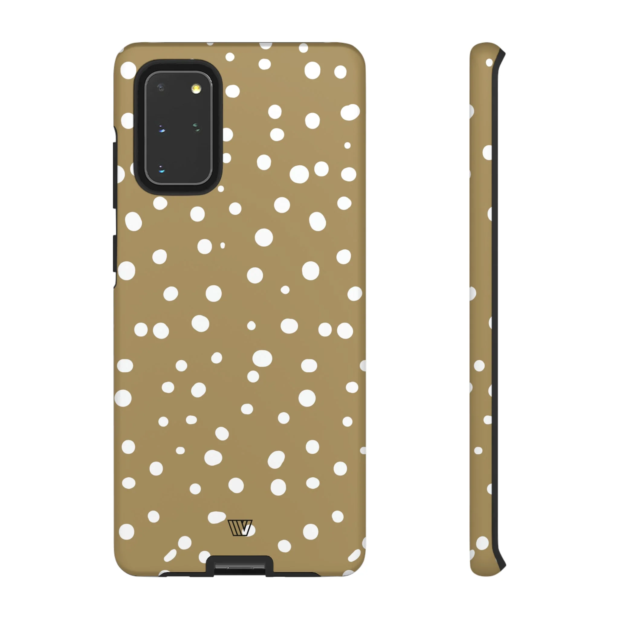 DARK BEIGE DOTS | Tough Phone Case - Image 57