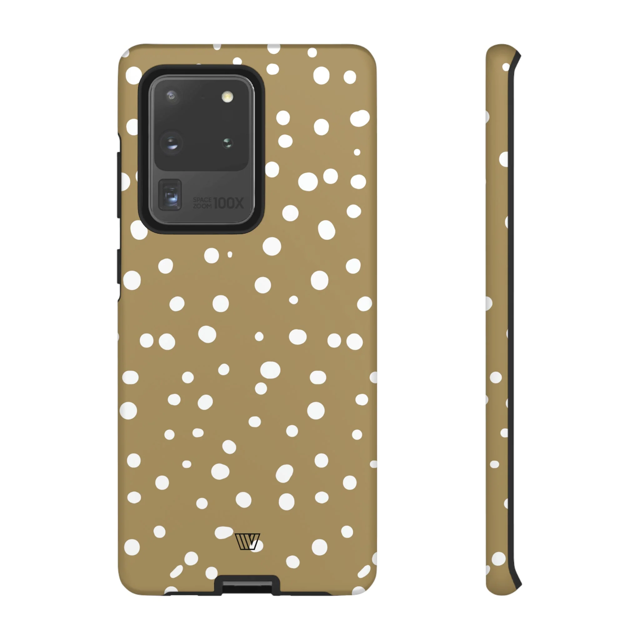 DARK BEIGE DOTS | Tough Phone Case - Image 59