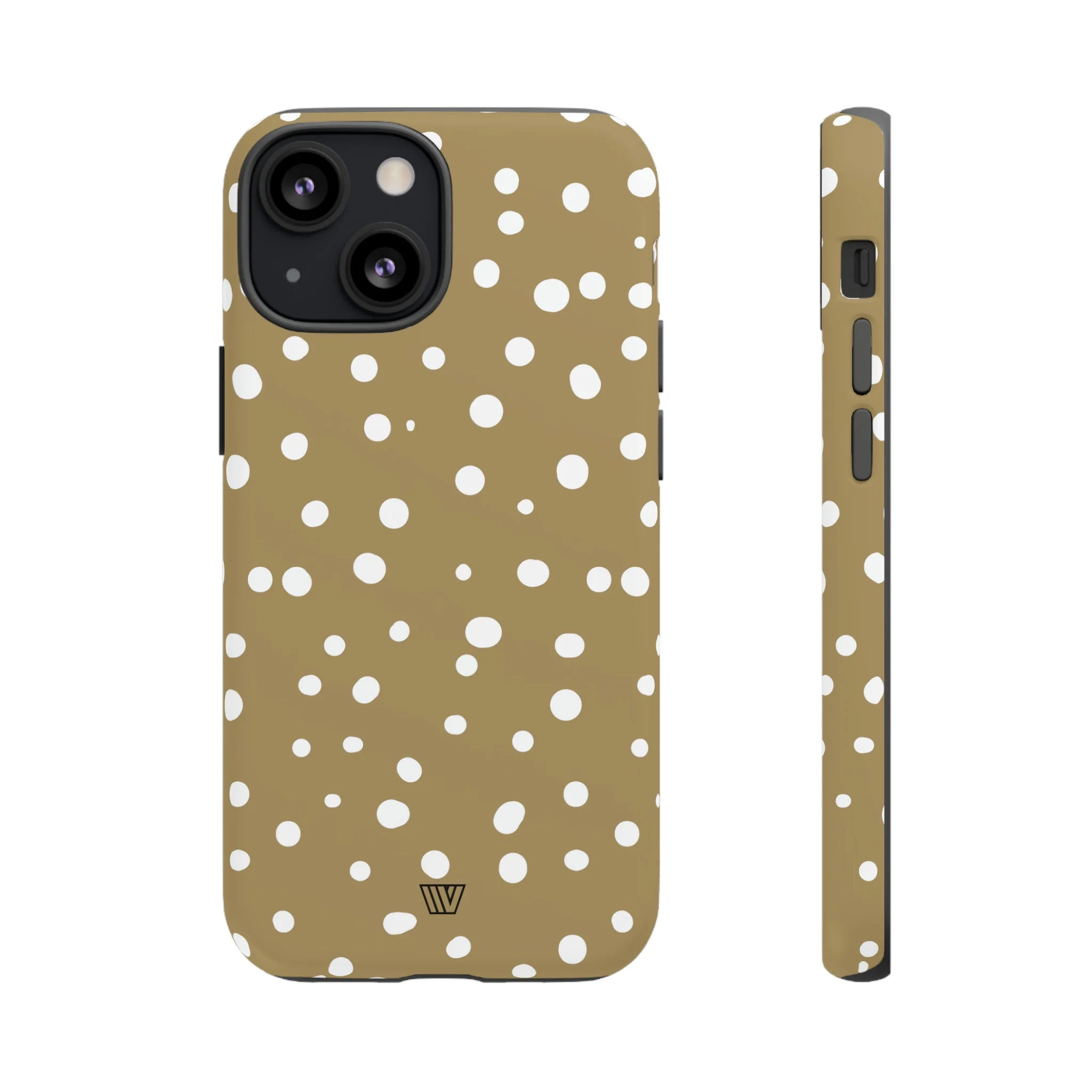 DARK BEIGE DOTS | Tough Phone Case - Image 61