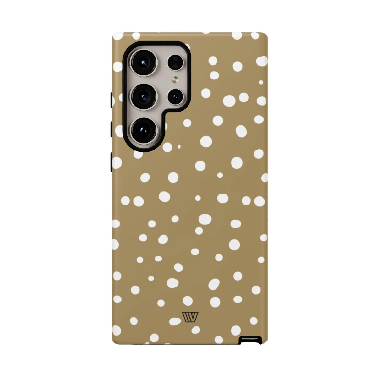 DARK BEIGE DOTS | Tough Phone Case - Image 93