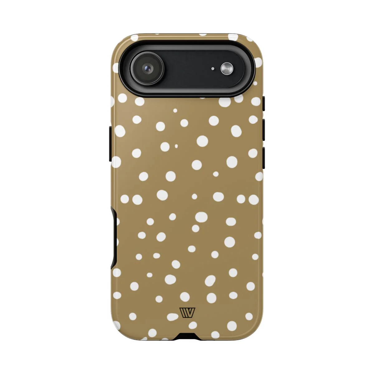DARK BEIGE DOTS | Tough Phone Case - Image 96