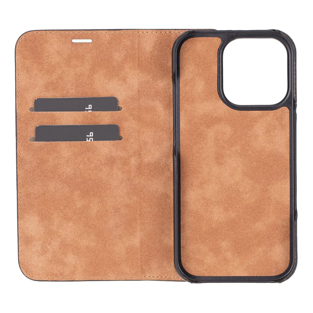 Decatur Leather iPhone 16 Pro Folio Case - Image 17