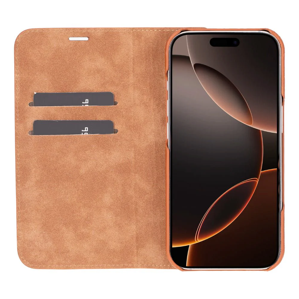 Decatur Leather iPhone 16 Pro Folio Case - Image 23