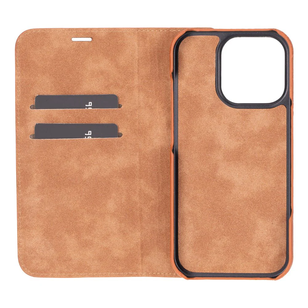 Decatur Leather iPhone 16 Pro Folio Case - Image 27