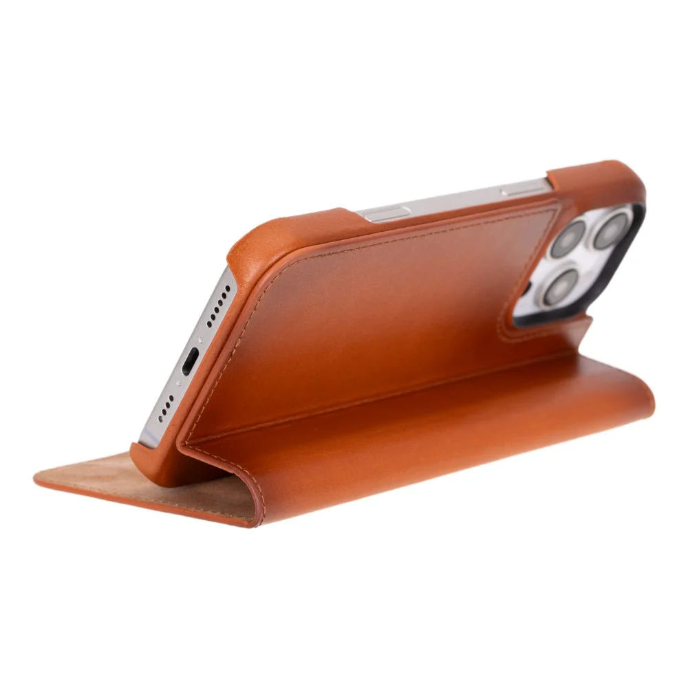 Decatur Leather iPhone 16 Pro Folio Case - Image 29