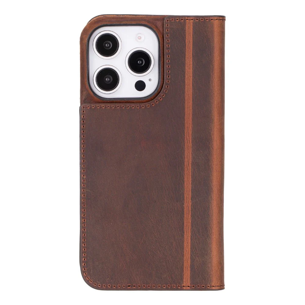 Decatur Leather iPhone 16 Pro Folio Case - Image 6