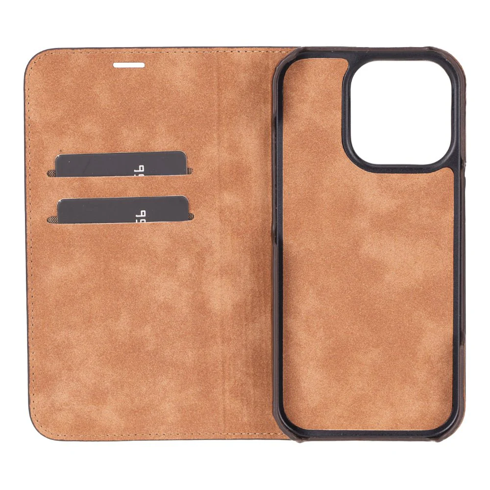 Decatur Leather iPhone 16 Pro Folio Case - Image 7