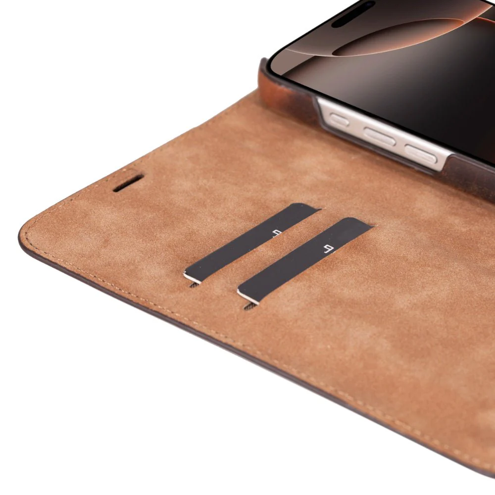 Decatur Leather iPhone 16 Pro Max Folio Case - Image 10