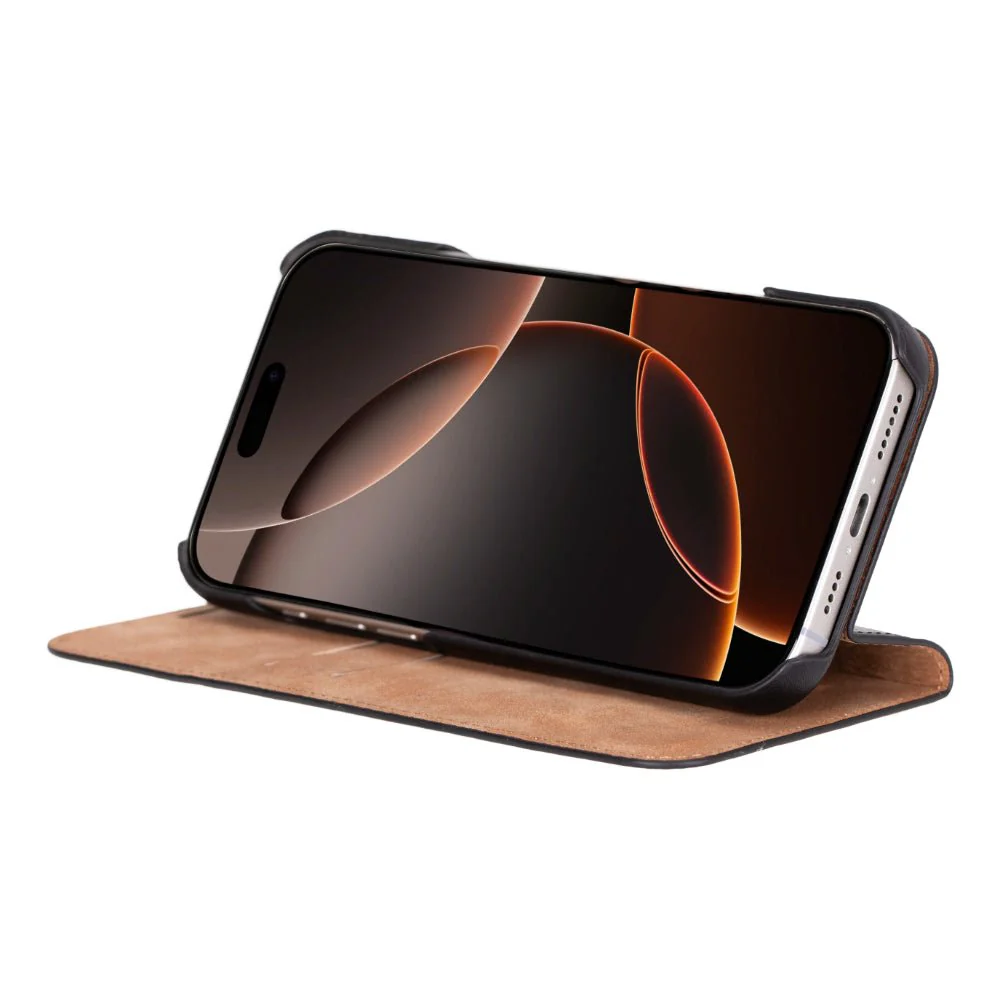 Decatur Leather iPhone 16 Pro Max Folio Case - Image 13