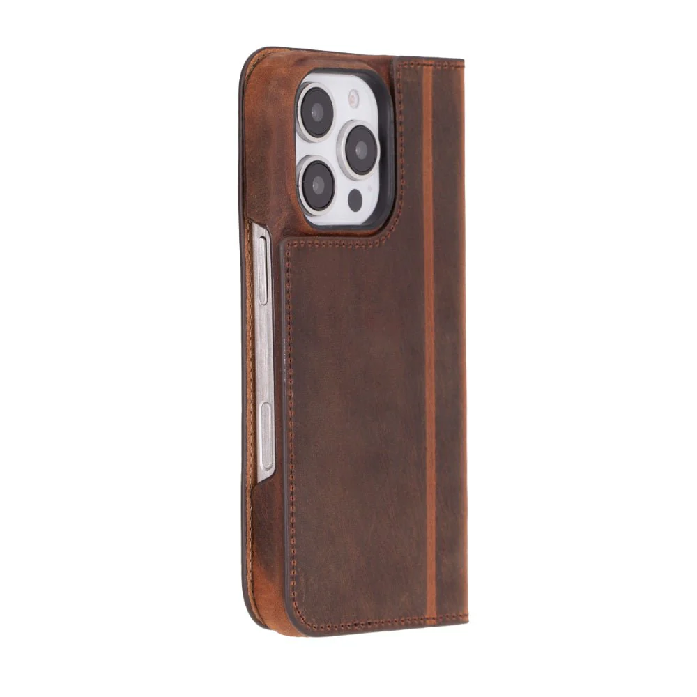 Decatur Leather iPhone 16 Pro Max Folio Case - Image 2