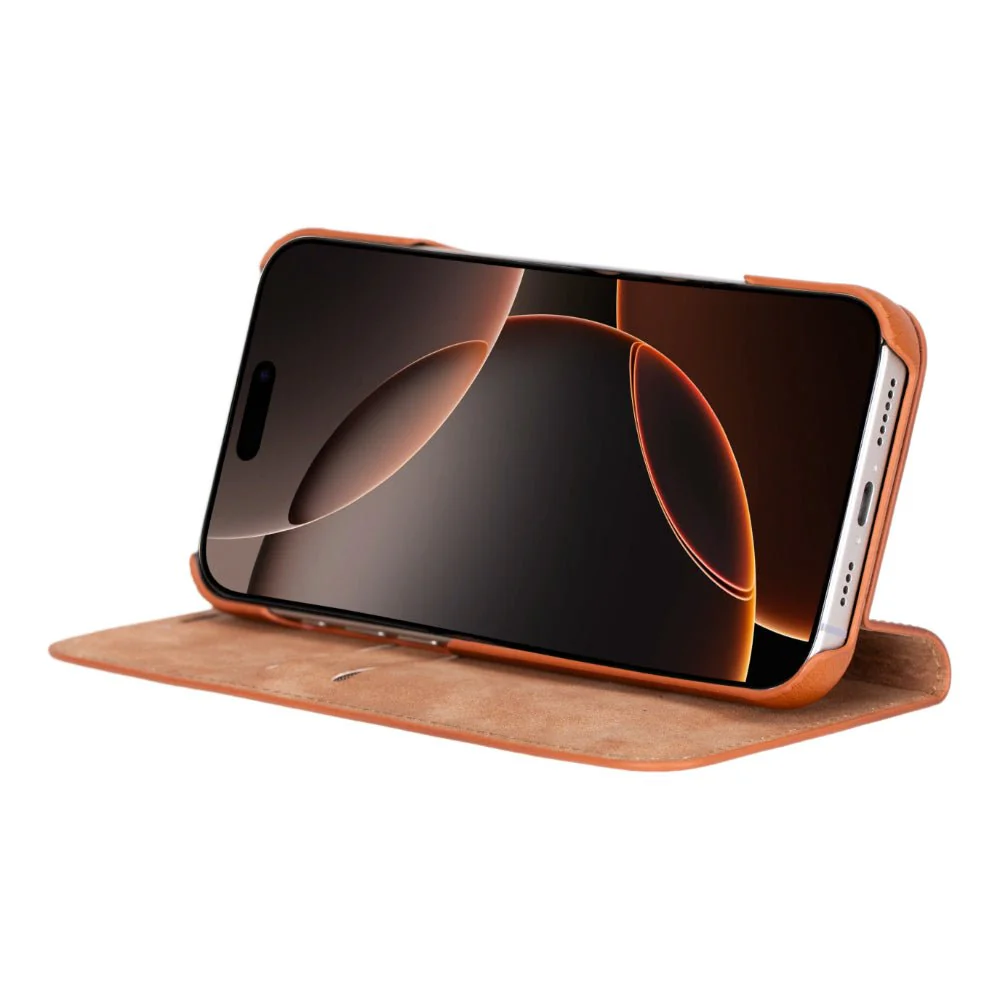 Decatur Leather iPhone 16 Pro Max Folio Case - Image 23
