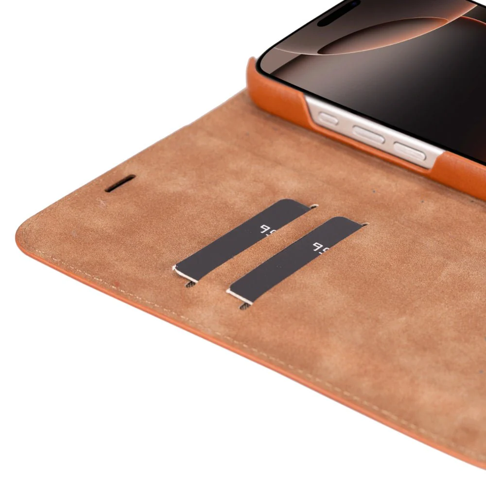 Decatur Leather iPhone 16 Pro Max Folio Case - Image 30