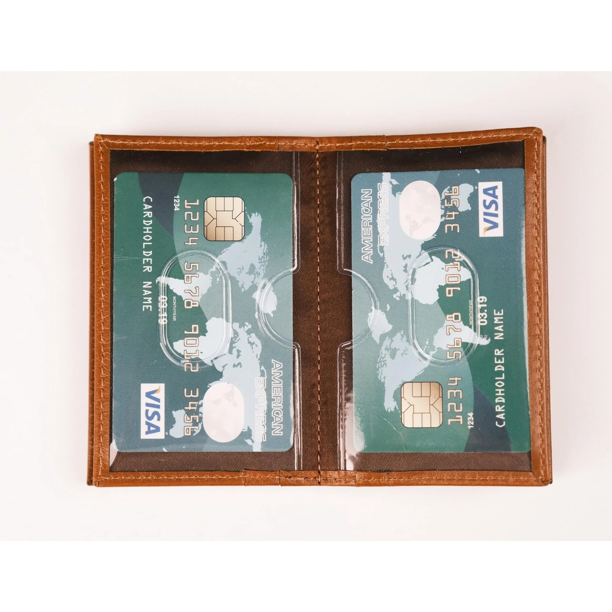 Denver Luxury Full-Grain Leather Cardholder for Men - Image 13