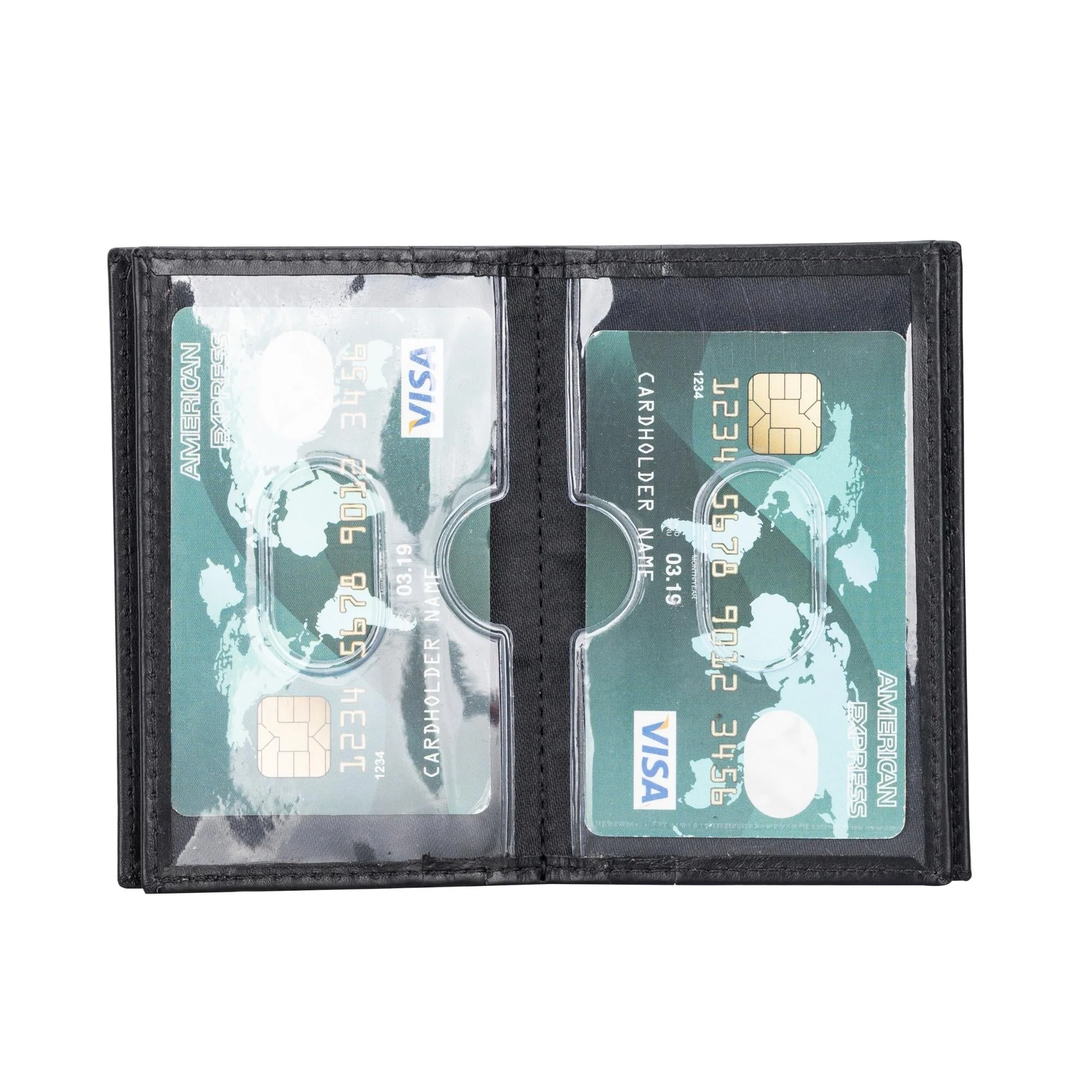 Denver Luxury Full-Grain Leather Cardholder for Men - Image 20