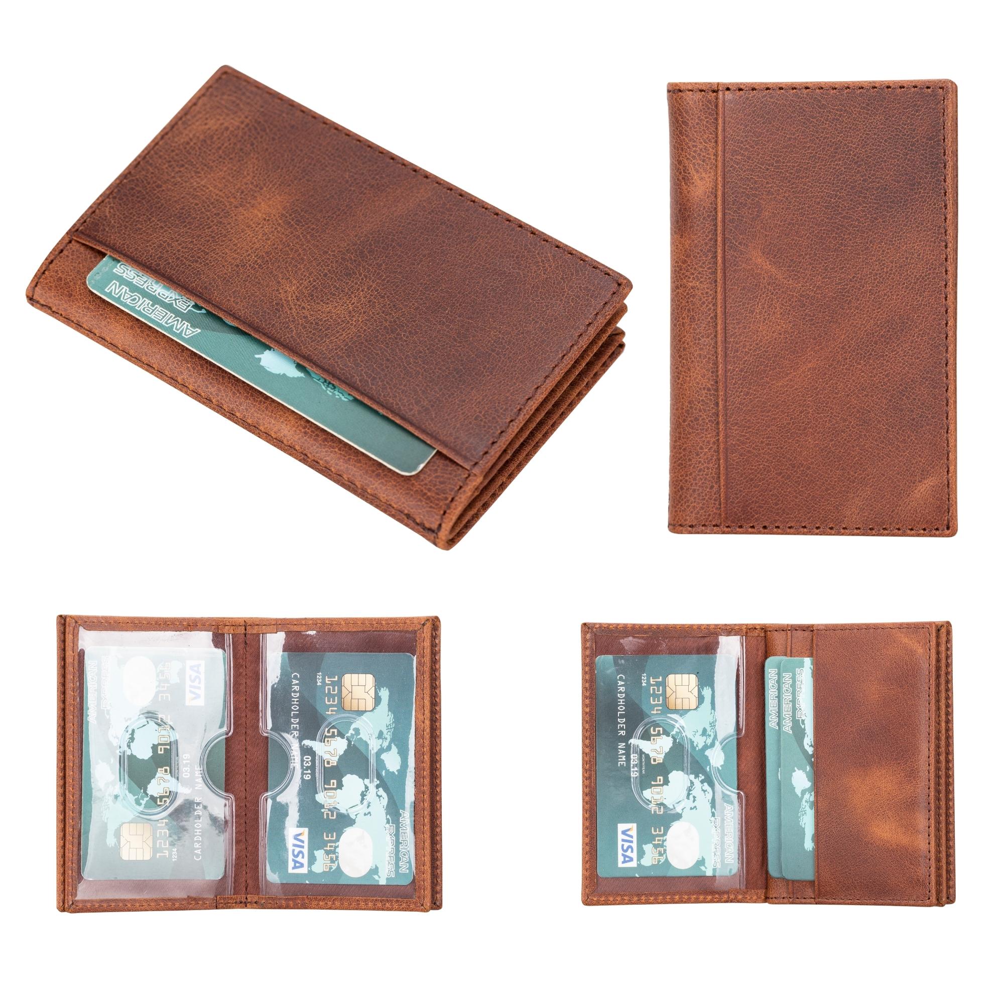 Denver Luxury Full-Grain Leather Cardholder for Men - Image 23