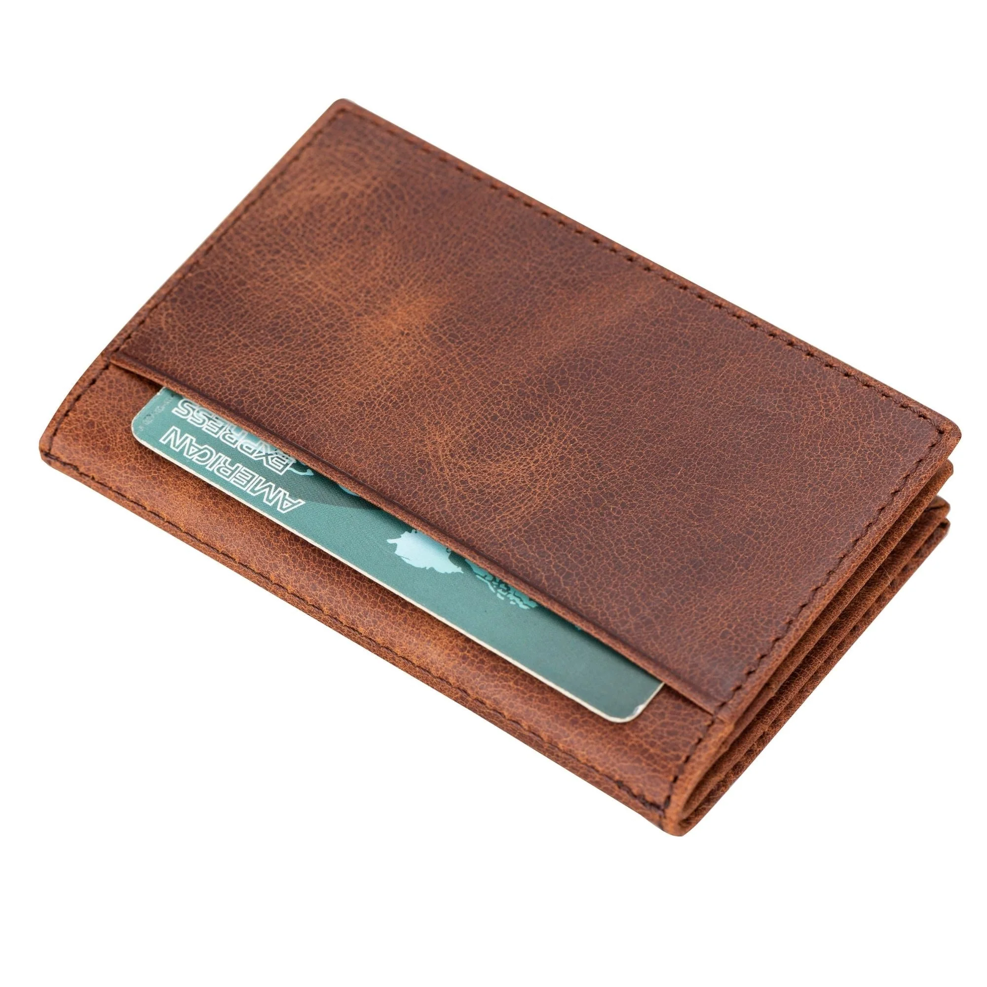 Denver Luxury Full-Grain Leather Cardholder for Men - Image 24