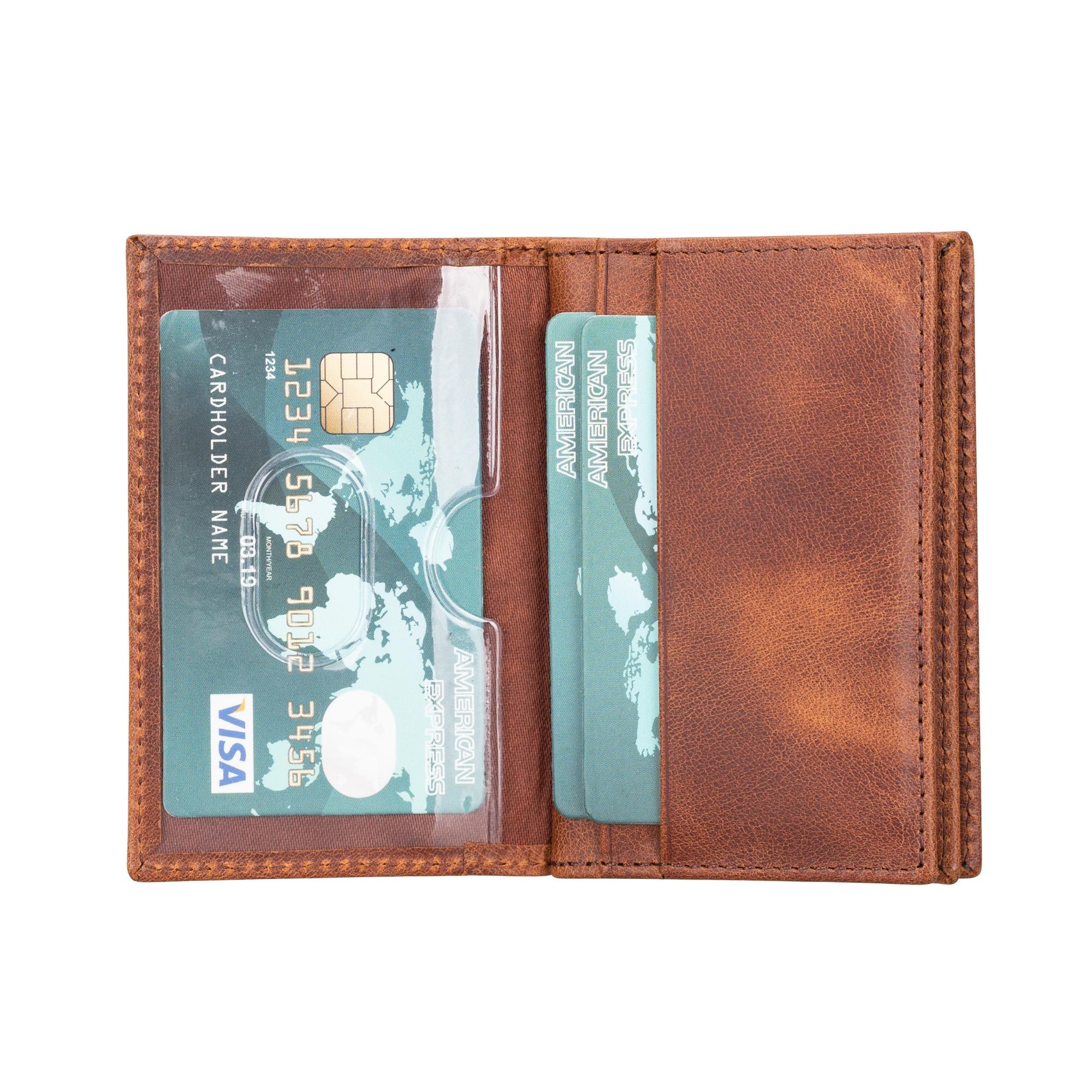 Denver Luxury Full-Grain Leather Cardholder for Men - Image 25