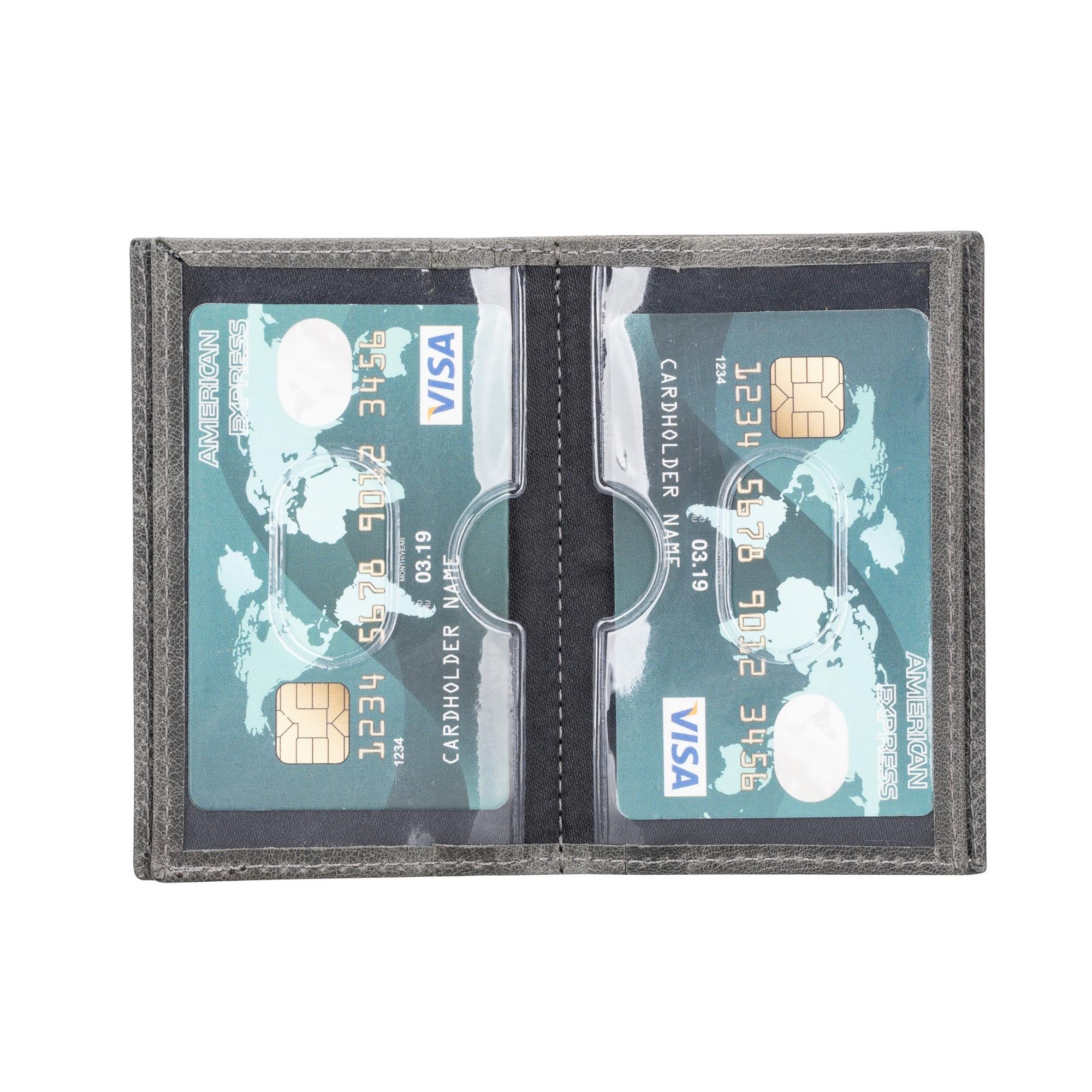 Denver Luxury Full-Grain Leather Cardholder for Men - Image 37