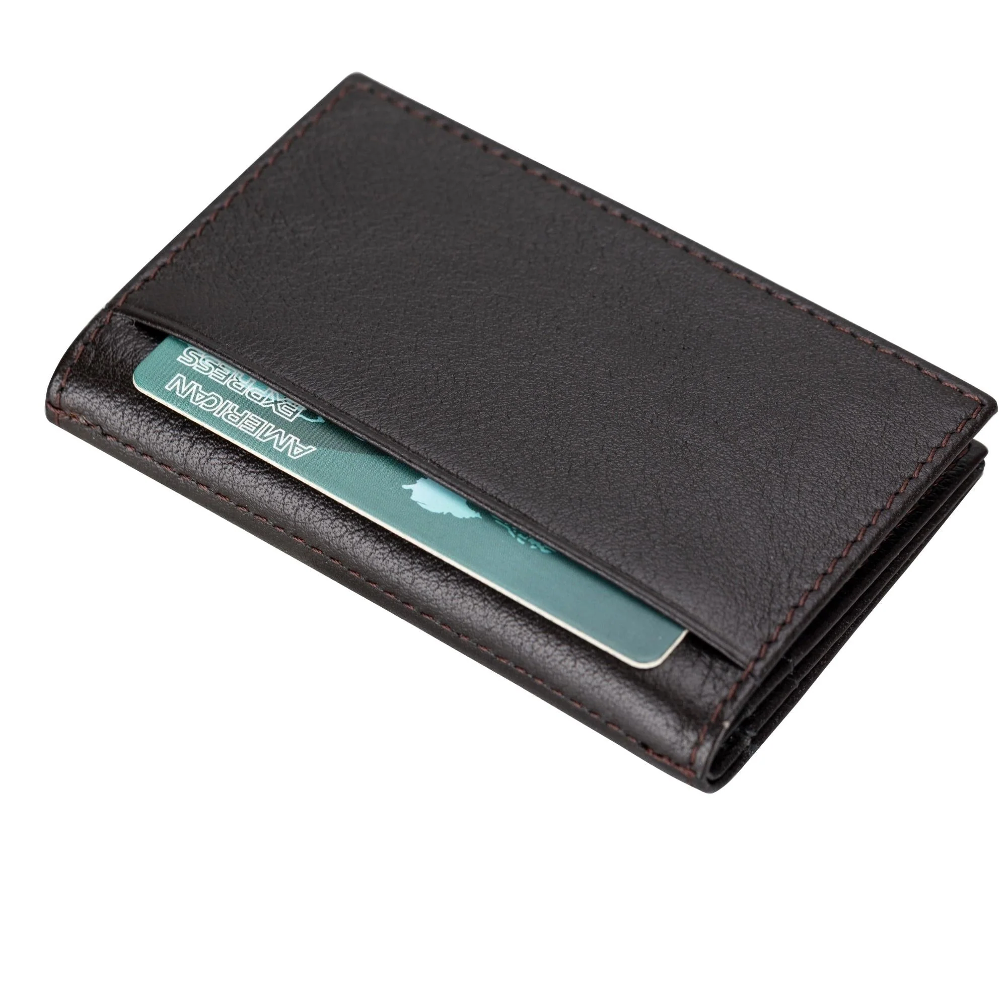 Denver Luxury Full-Grain Leather Cardholder for Men - Image 42